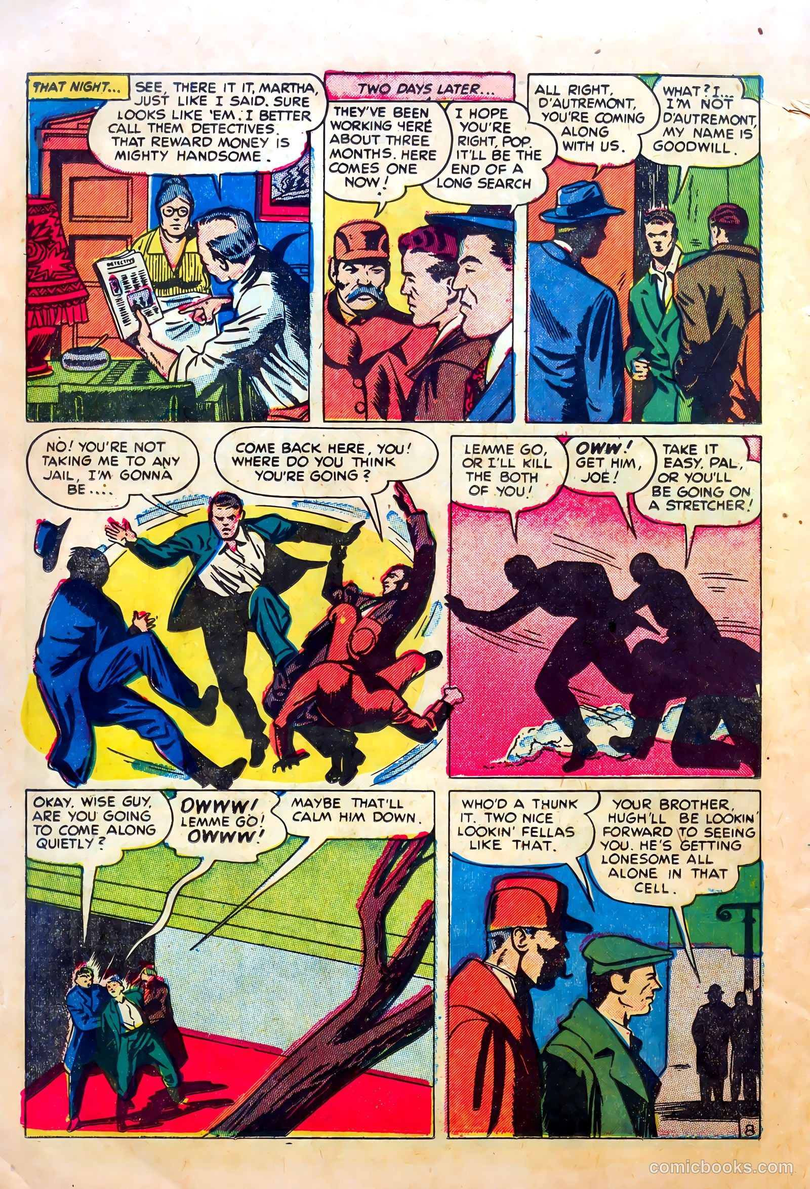 Shocking Mystery Cases #51 (1952) — page 32 of 36