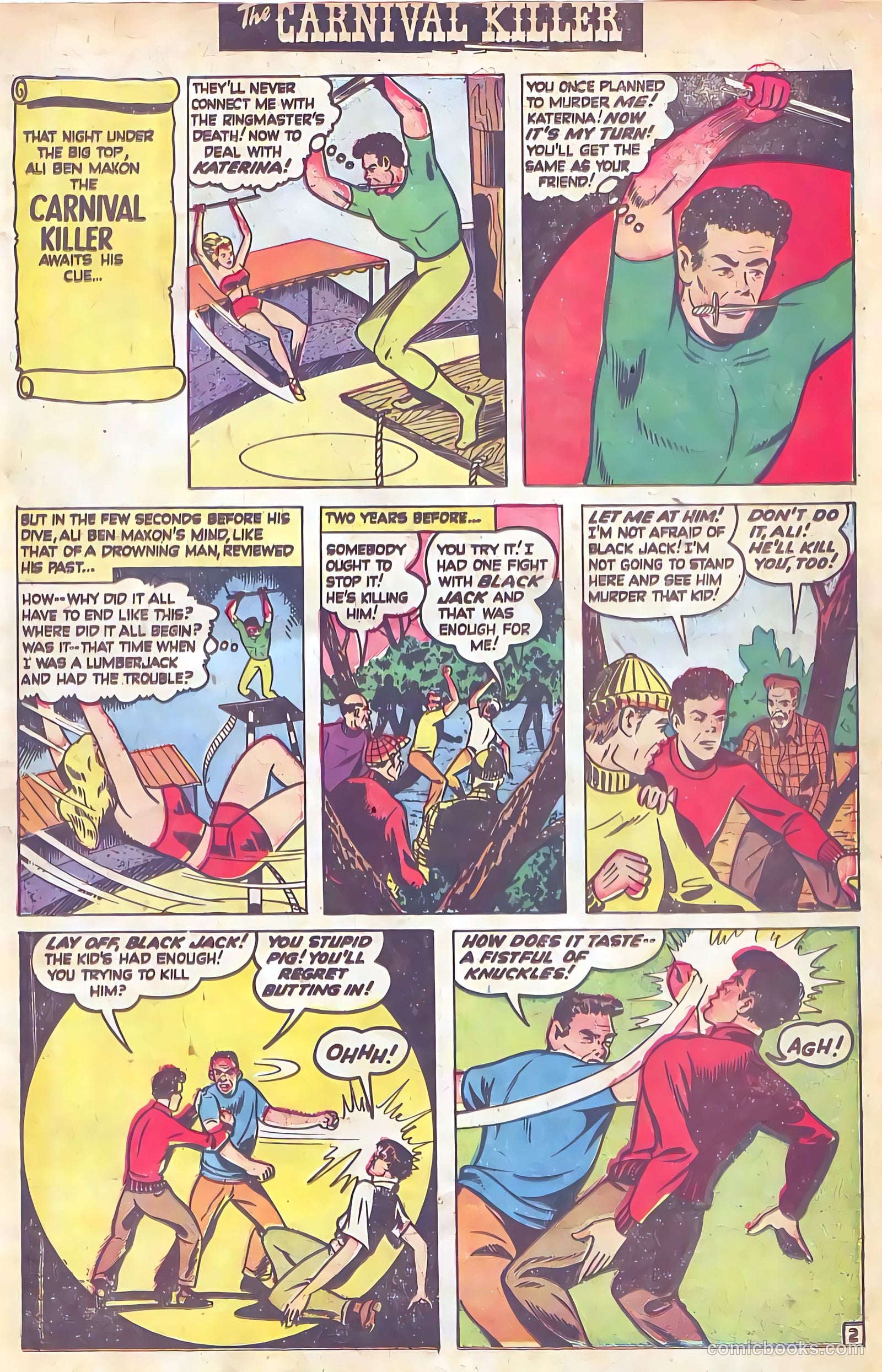 Shocking Mystery Cases #52 (1953) — page 3 of 36