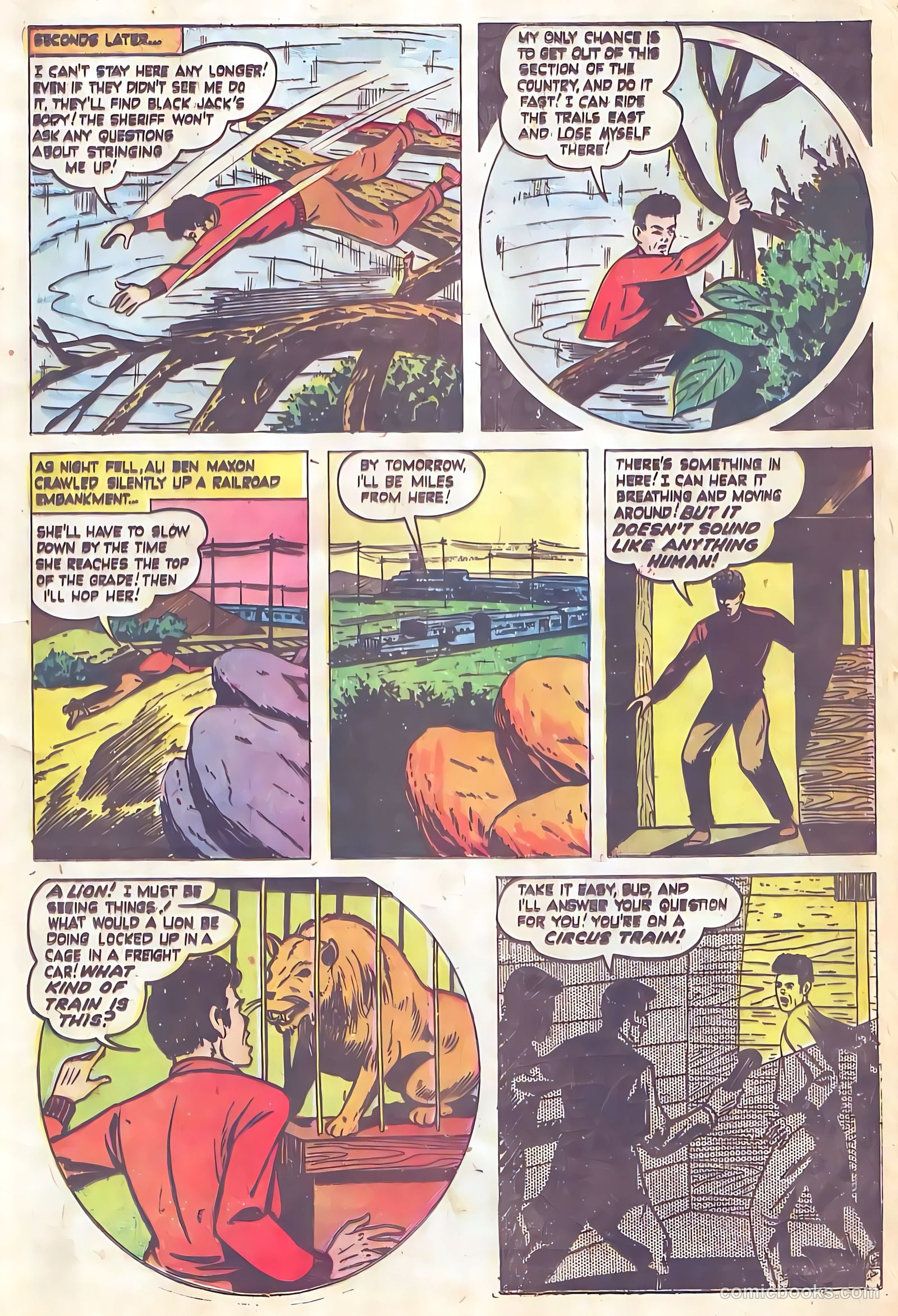 Shocking Mystery Cases #52 (1953) — page 5 of 36