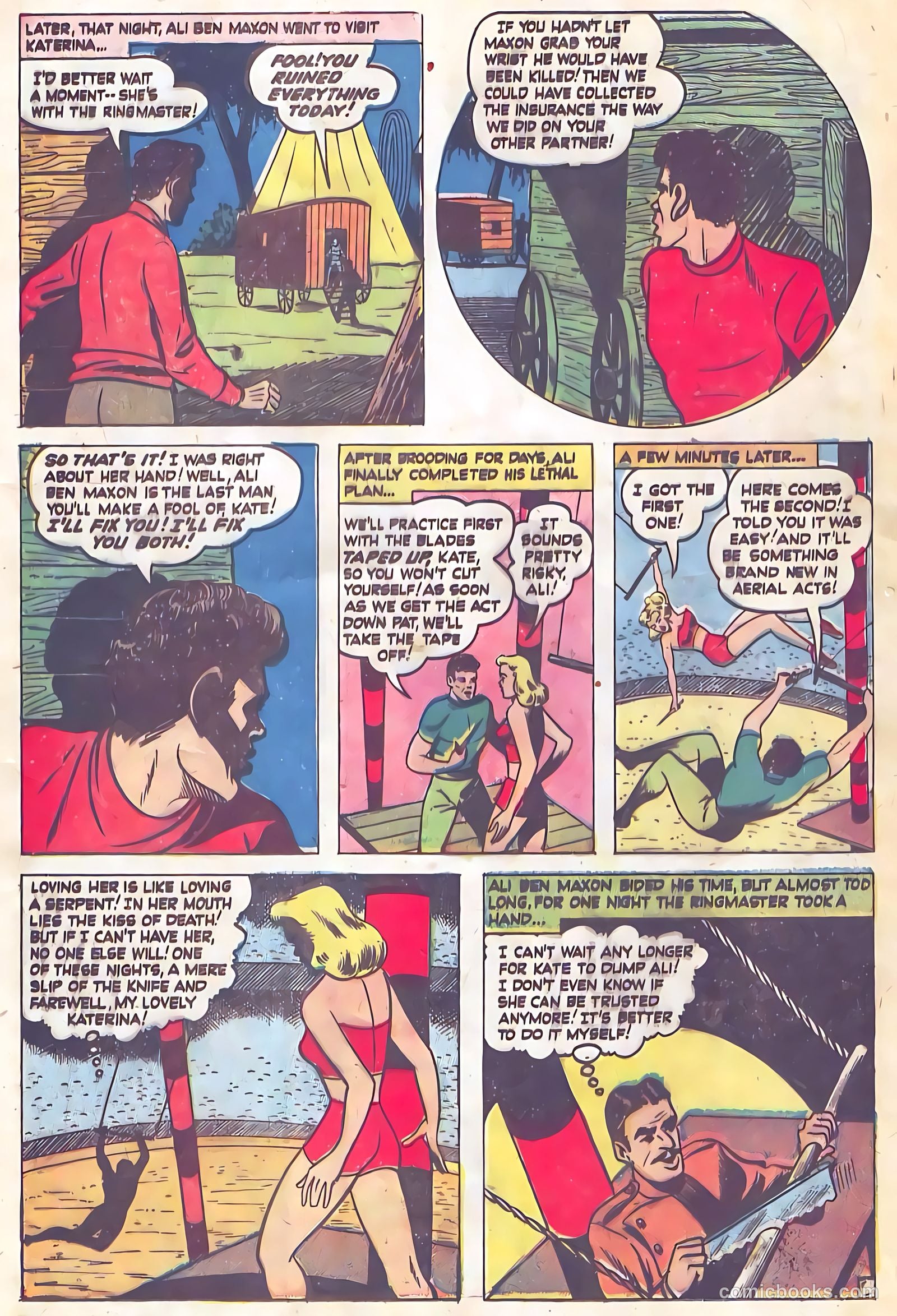 Shocking Mystery Cases #52 (1953) — page 9 of 36