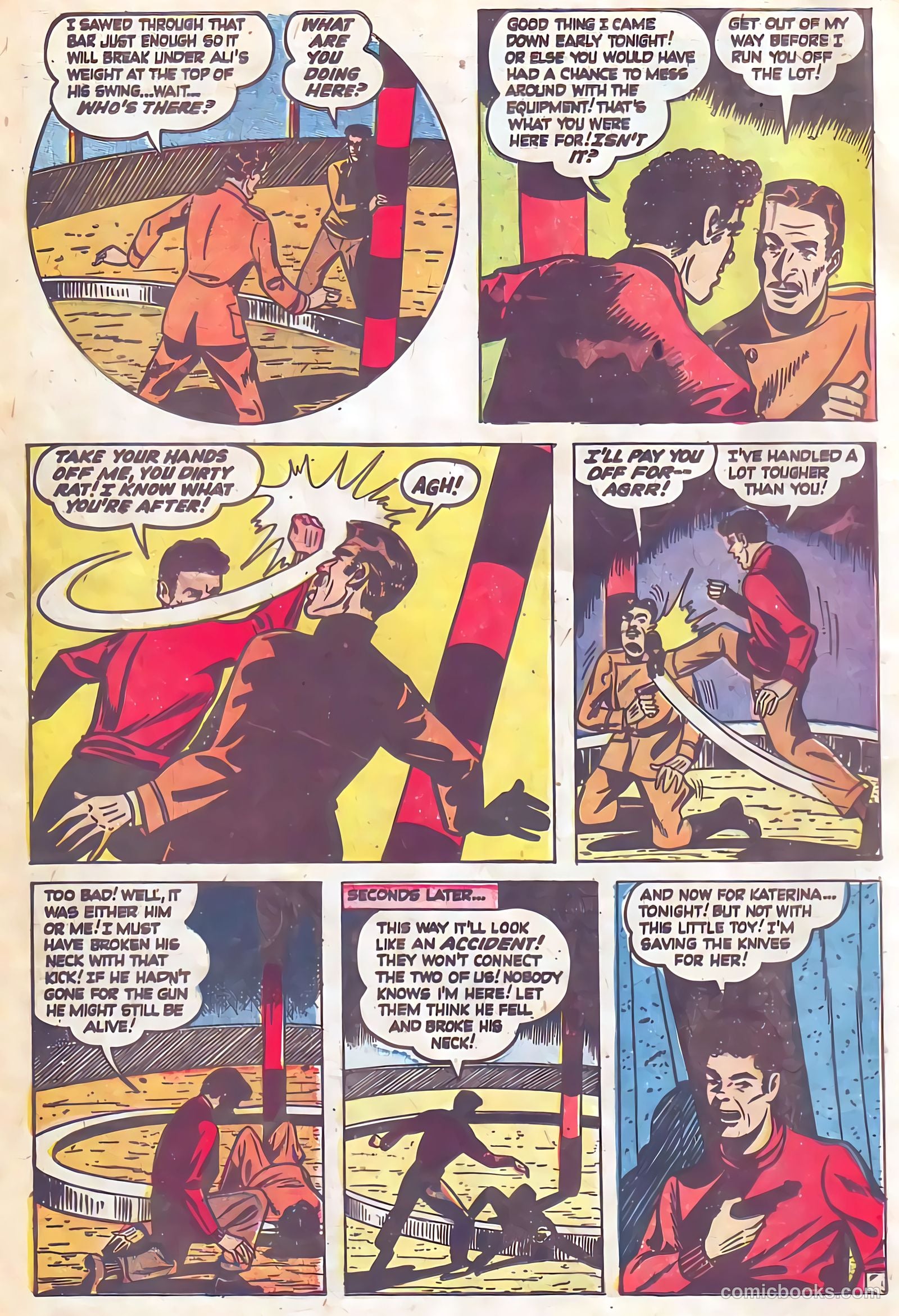 Shocking Mystery Cases #52 (1953) — page 10 of 36