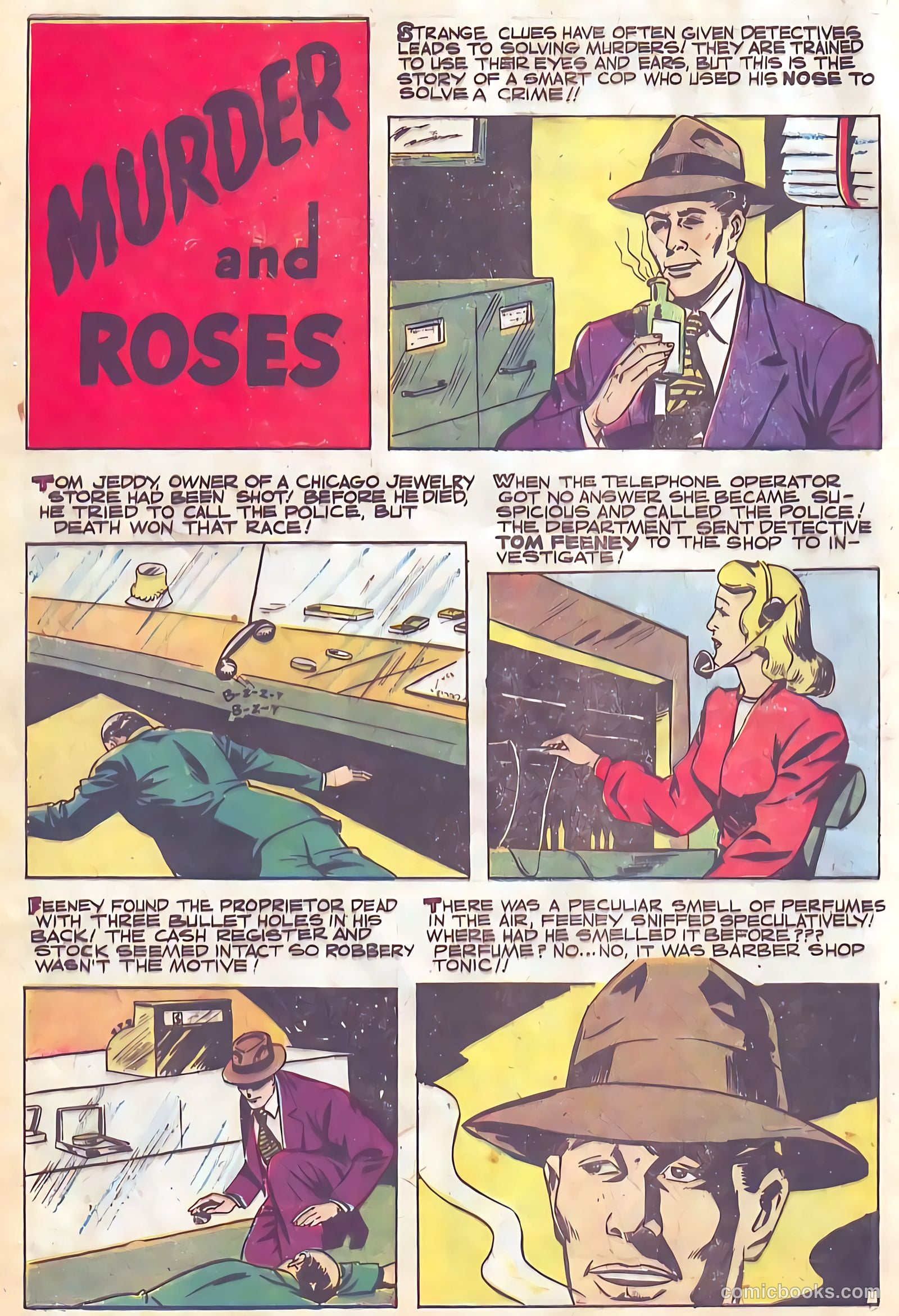 Shocking Mystery Cases #52 (1953) — page 12 of 36