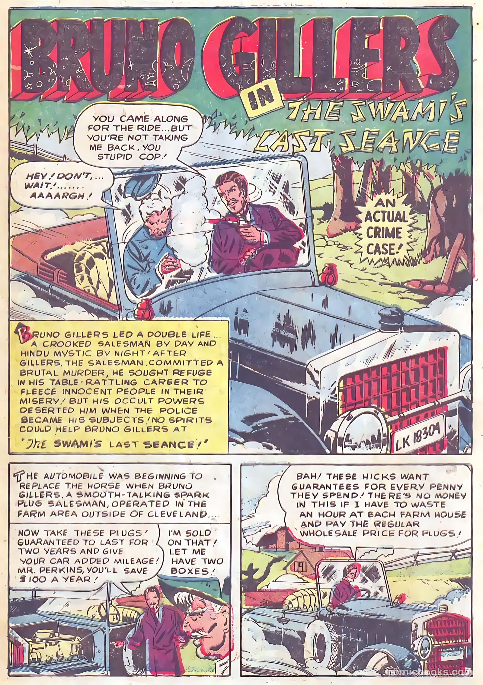 Shocking Mystery Cases #52 (1953) — page 14 of 36