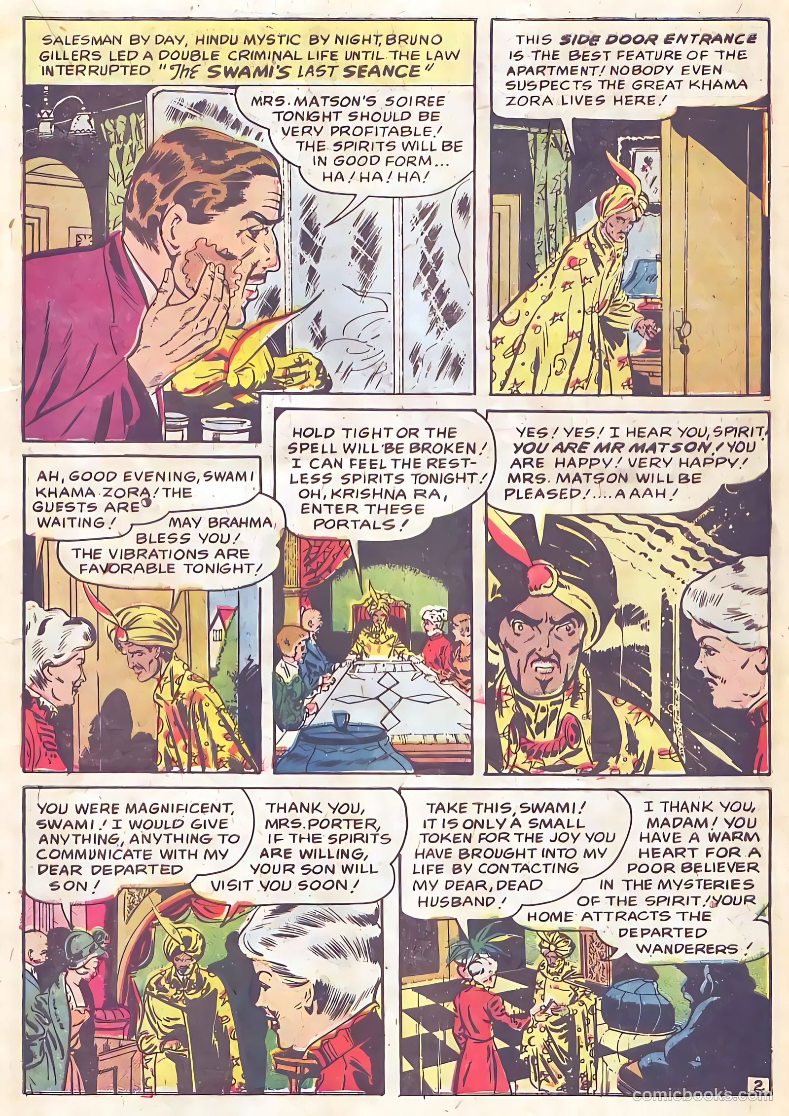 Shocking Mystery Cases #52 (1953) — page 15 of 36