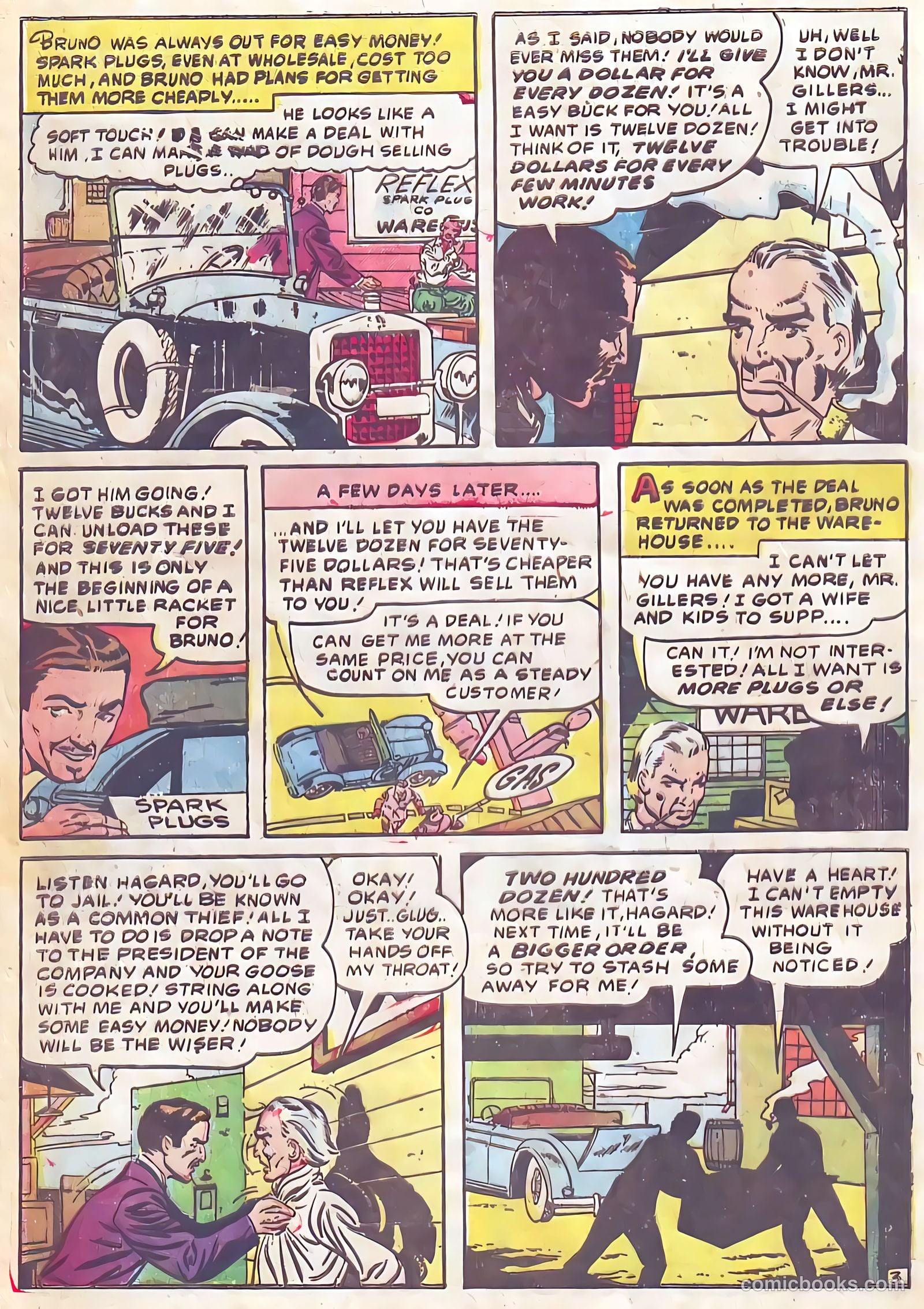 Shocking Mystery Cases #52 (1953) — page 16 of 36