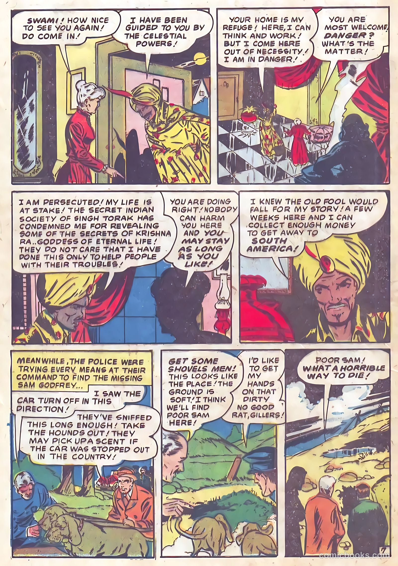 Shocking Mystery Cases #52 (1953) — page 20 of 36