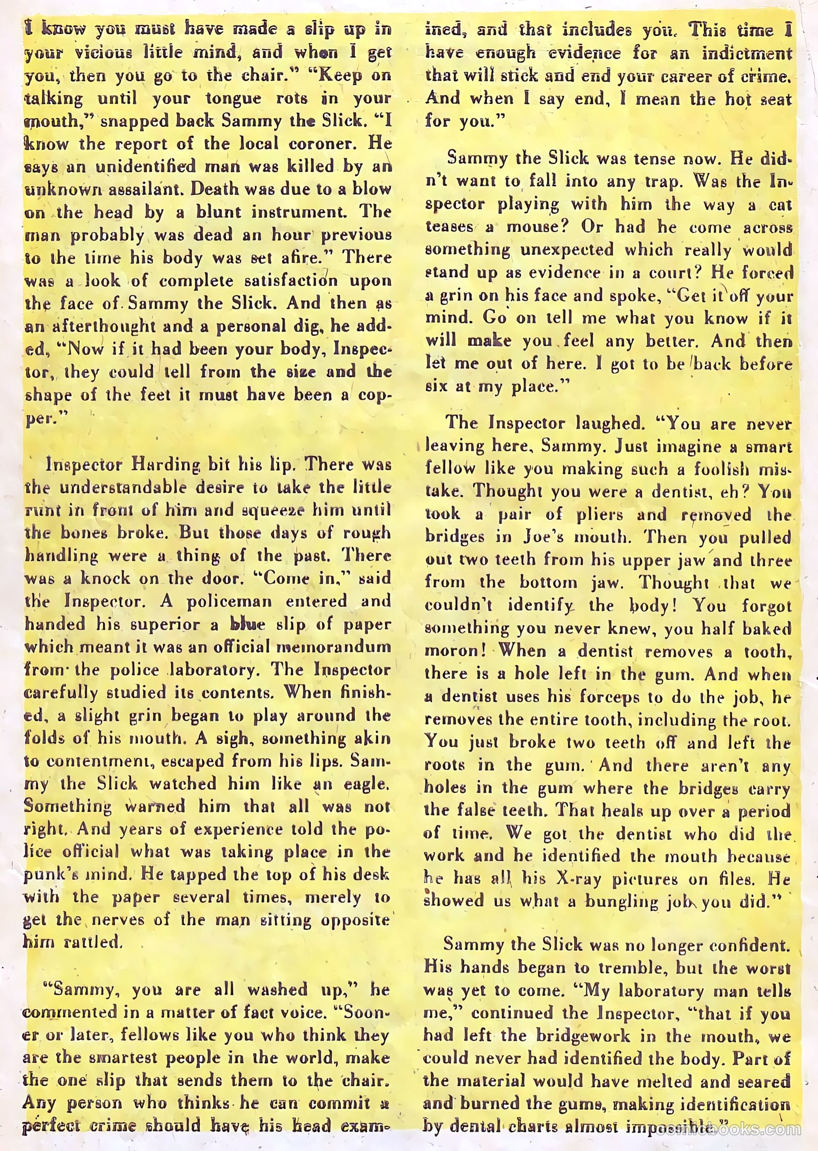 Shocking Mystery Cases #52 (1953) — page 24 of 36