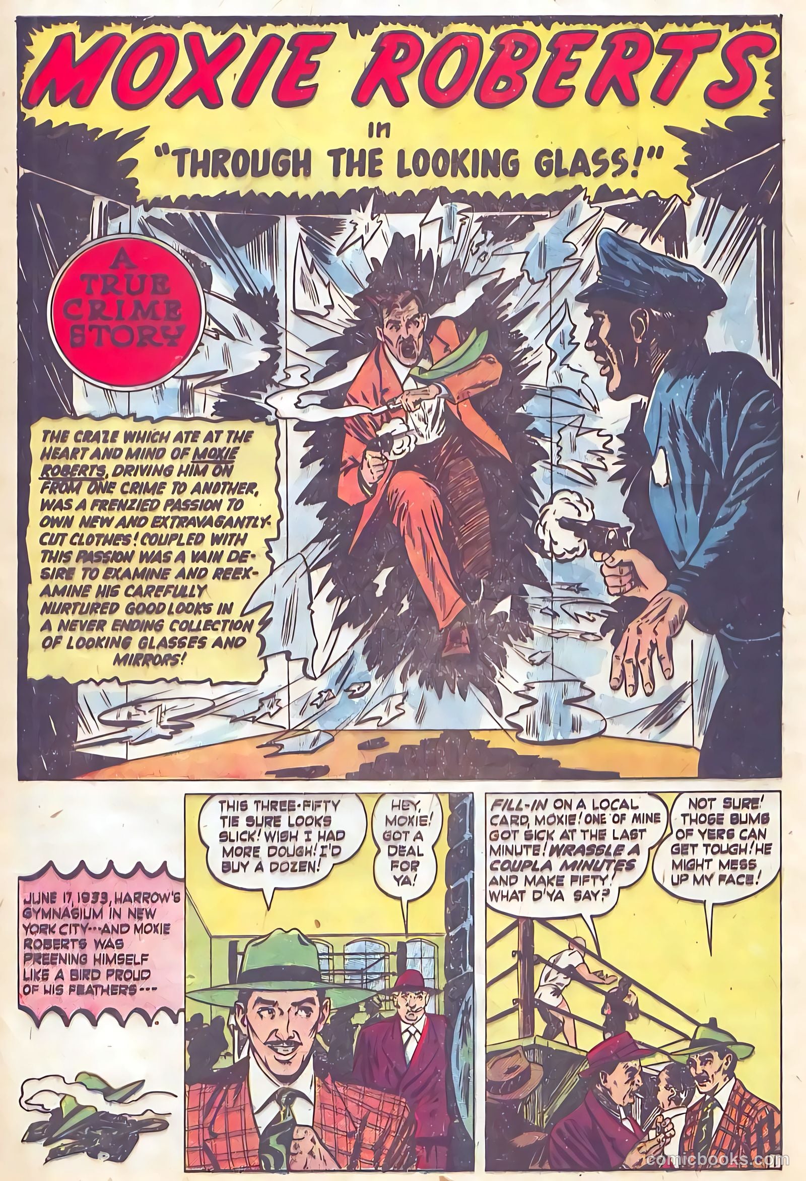 Shocking Mystery Cases #52 (1953) — page 25 of 36
