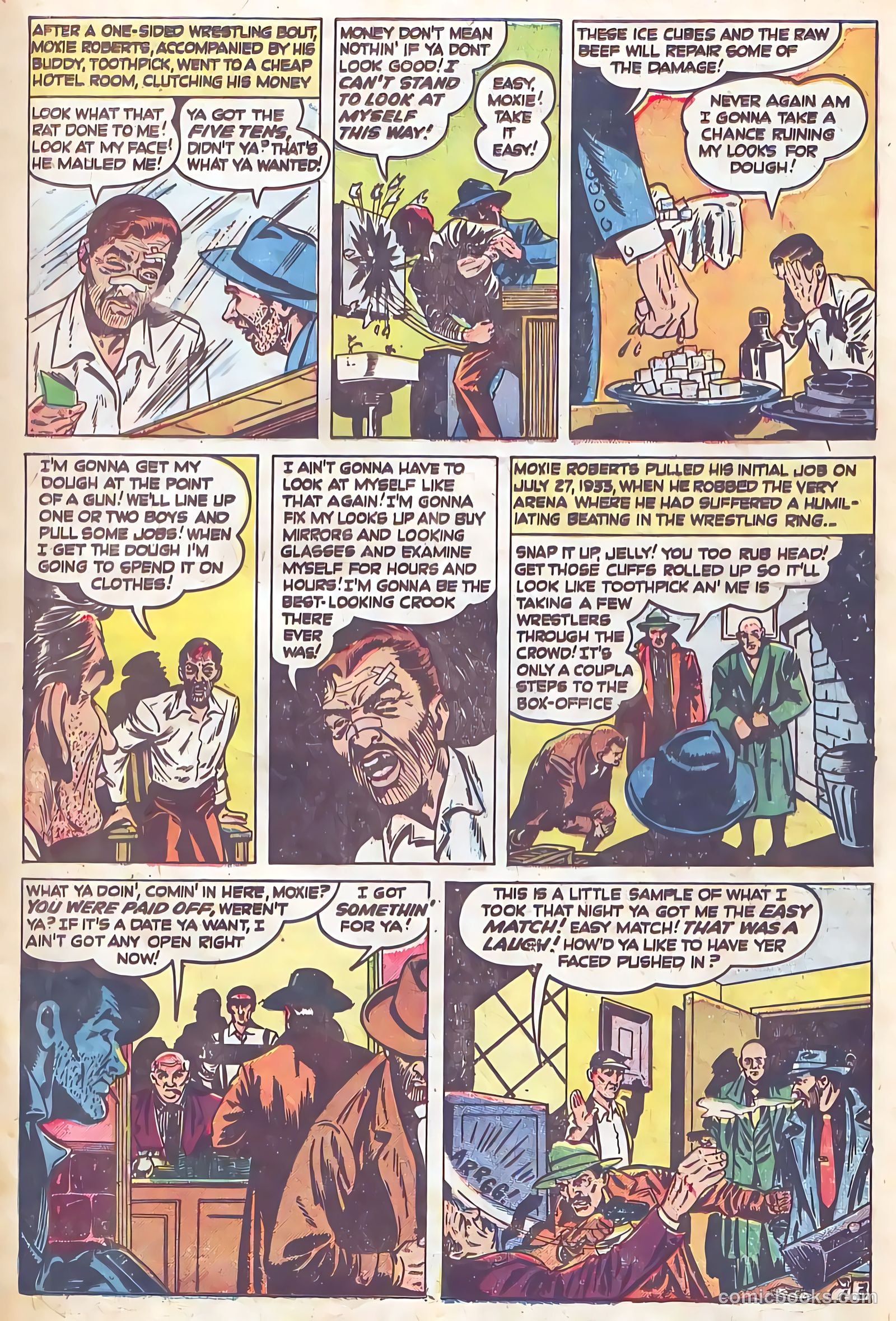 Shocking Mystery Cases #52 (1953) — page 27 of 36