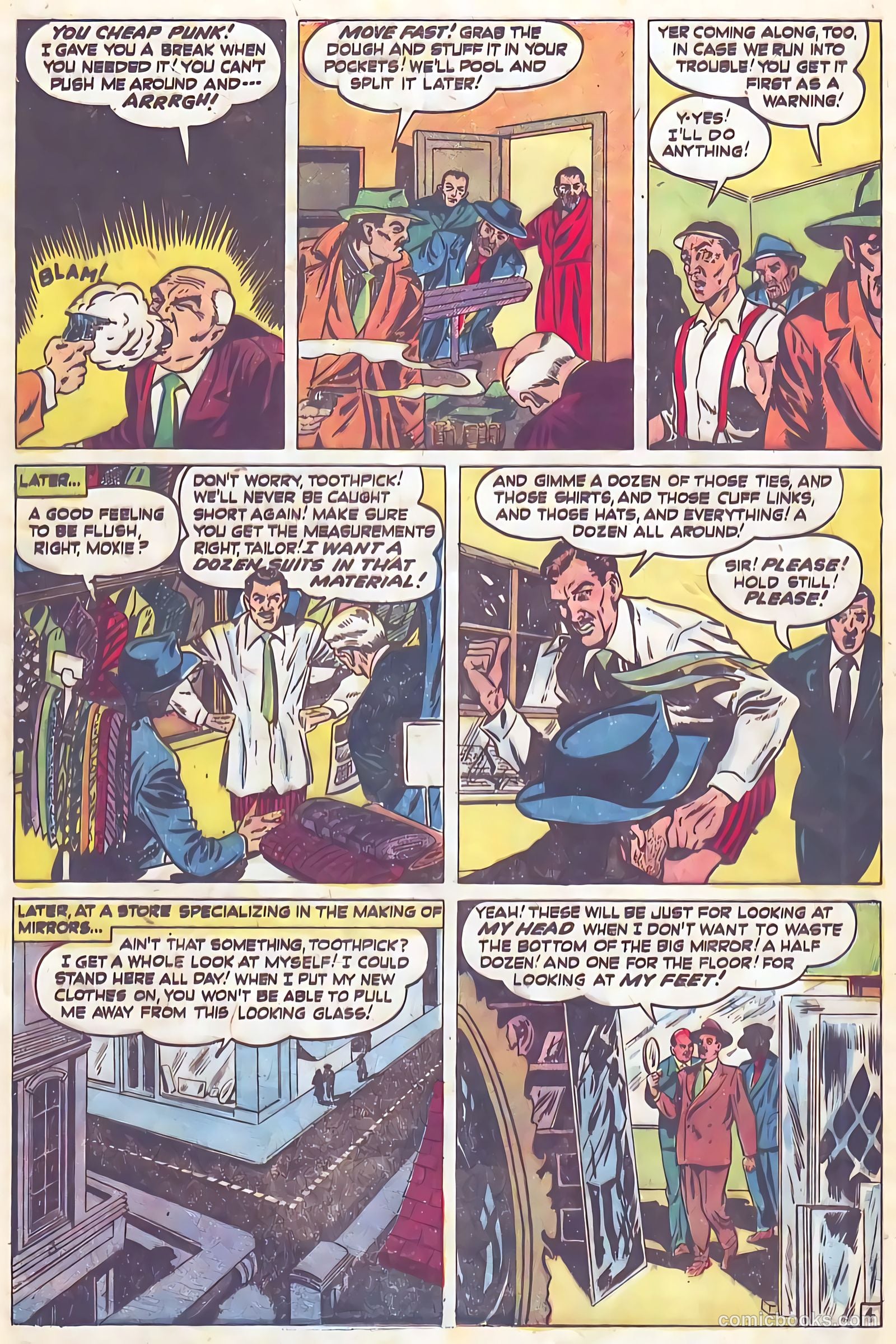 Shocking Mystery Cases #52 (1953) — page 28 of 36
