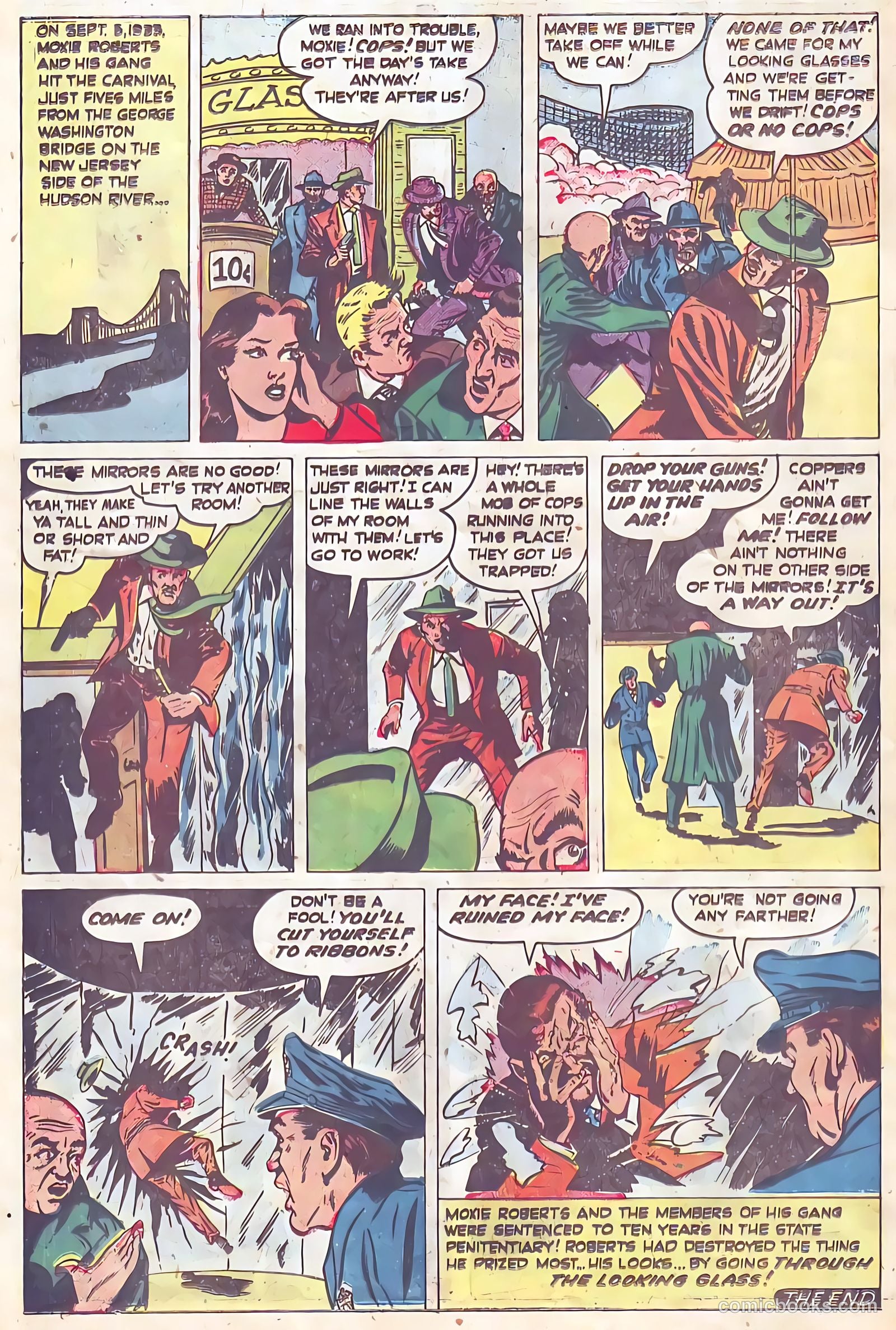 Shocking Mystery Cases #52 (1953) — page 30 of 36