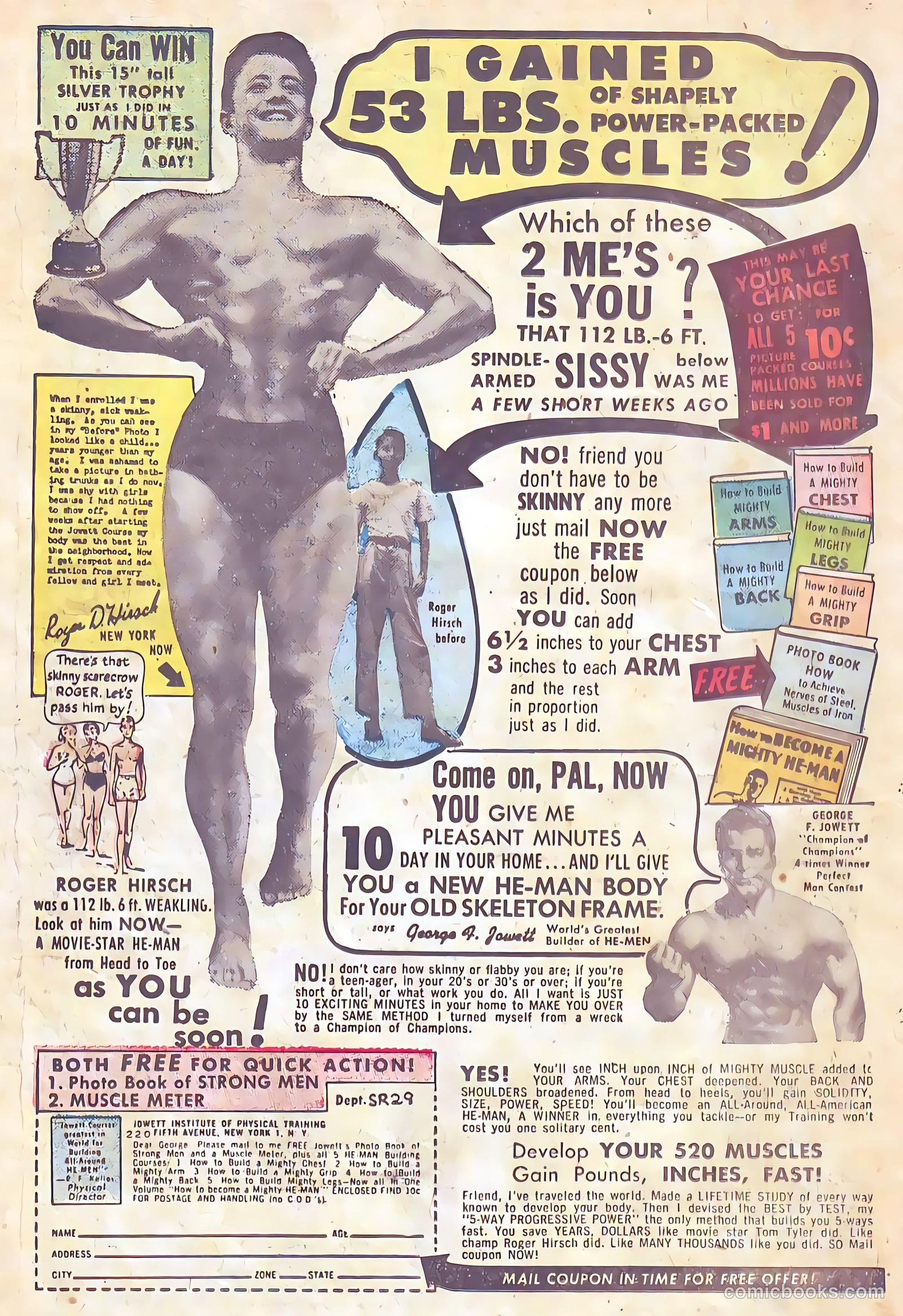 Shocking Mystery Cases #52 (1953) — page 34 of 36