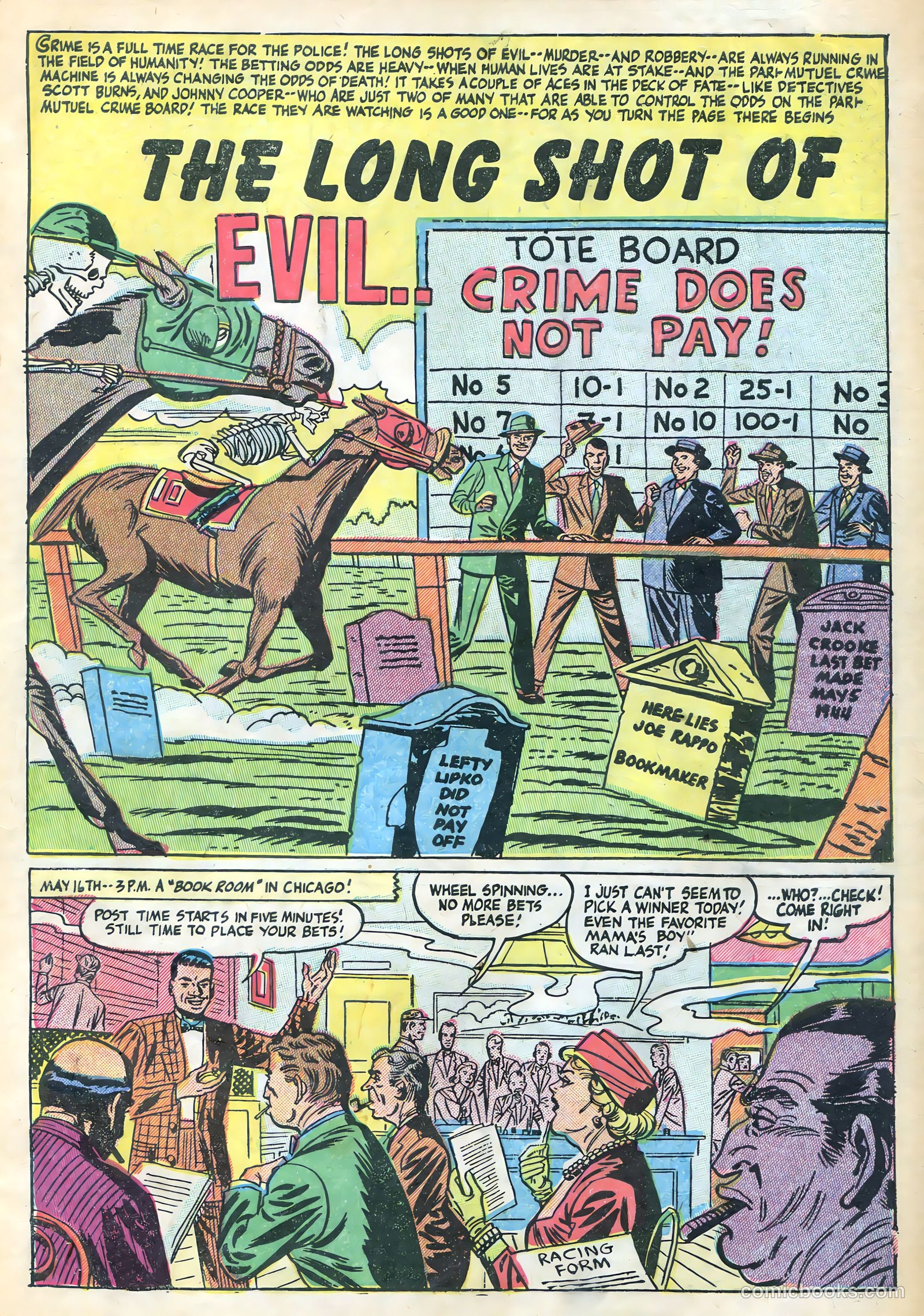 Shocking Mystery Cases #53 (1953) — page 2 of 37