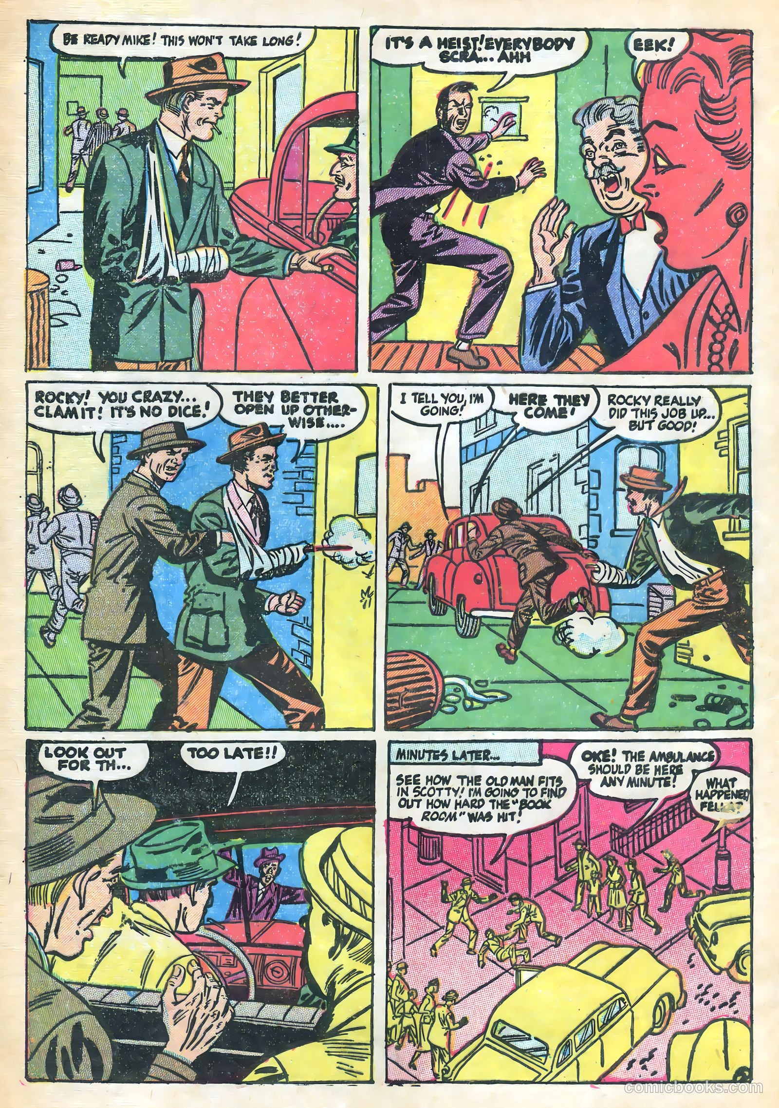 Shocking Mystery Cases #53 (1953) — page 3 of 37