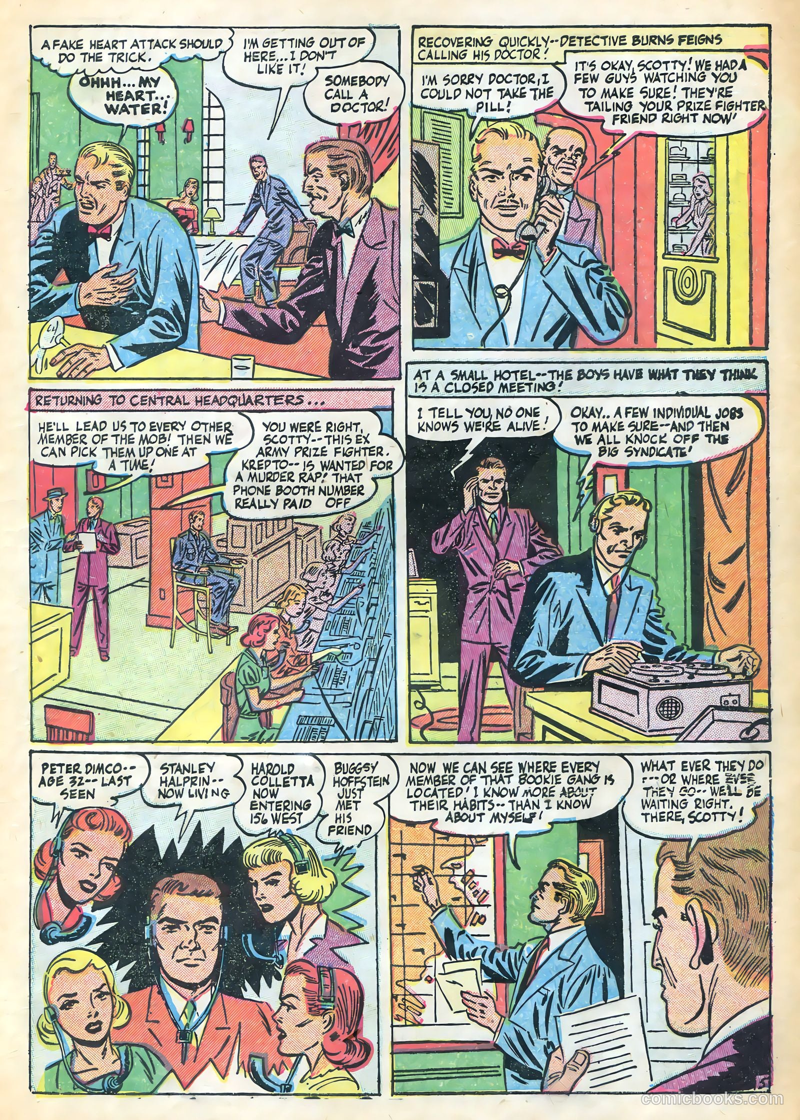 Shocking Mystery Cases #53 (1953) — page 6 of 37