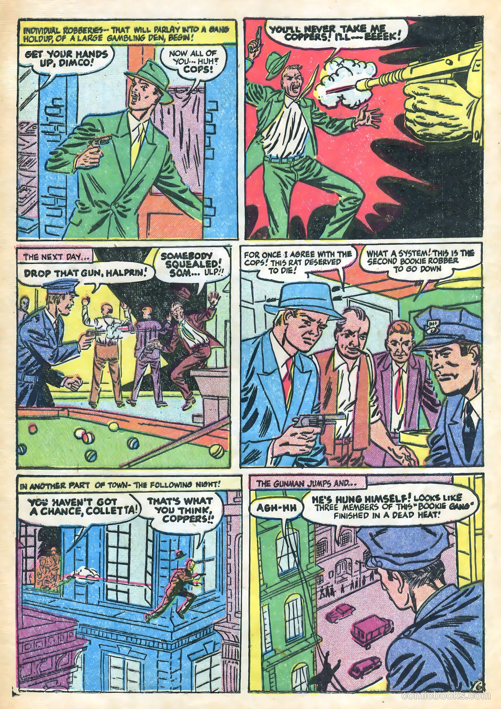 Shocking Mystery Cases #53 (1953) — page 7 of 37
