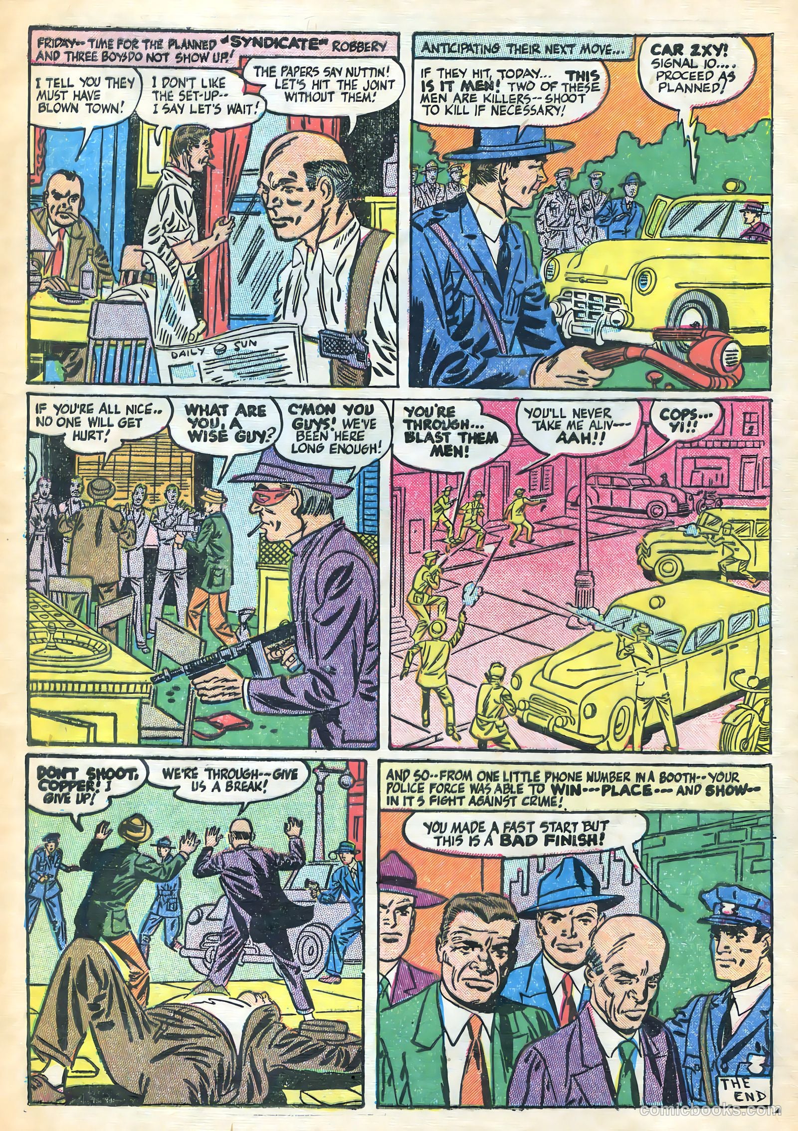 Shocking Mystery Cases #53 (1953) — page 8 of 37