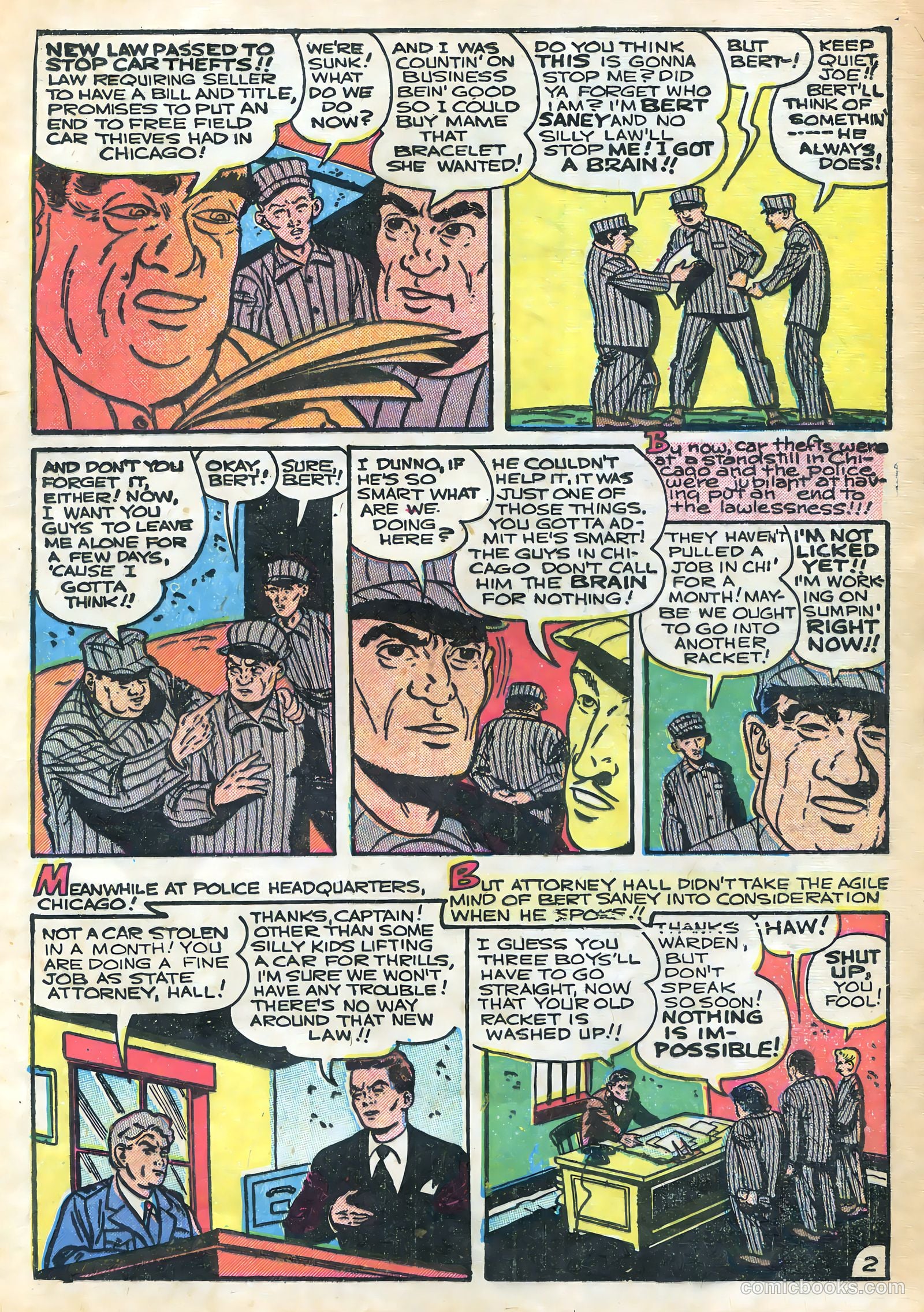 Shocking Mystery Cases #53 (1953) — page 12 of 37