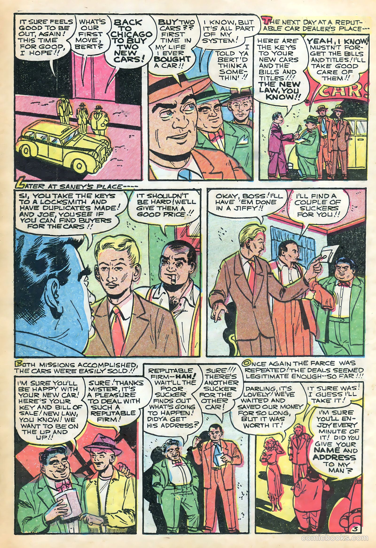 Shocking Mystery Cases #53 (1953) — page 13 of 37