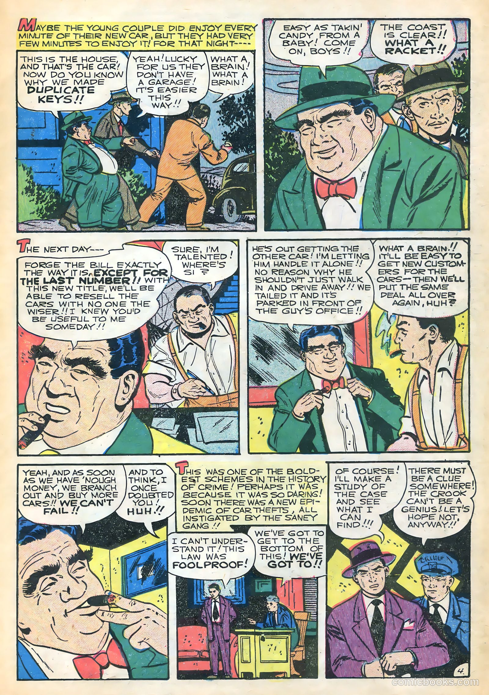 Shocking Mystery Cases #53 (1953) — page 14 of 37