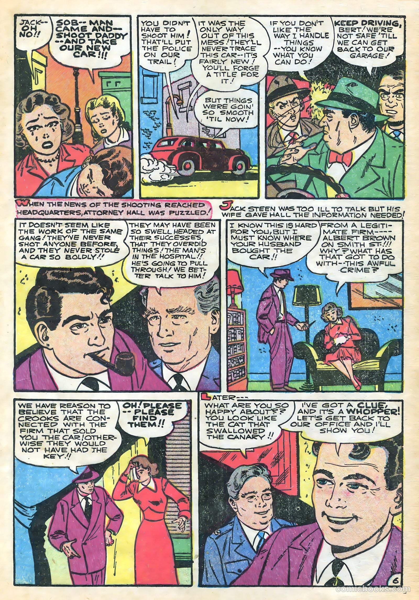 Shocking Mystery Cases #53 (1953) — page 16 of 37