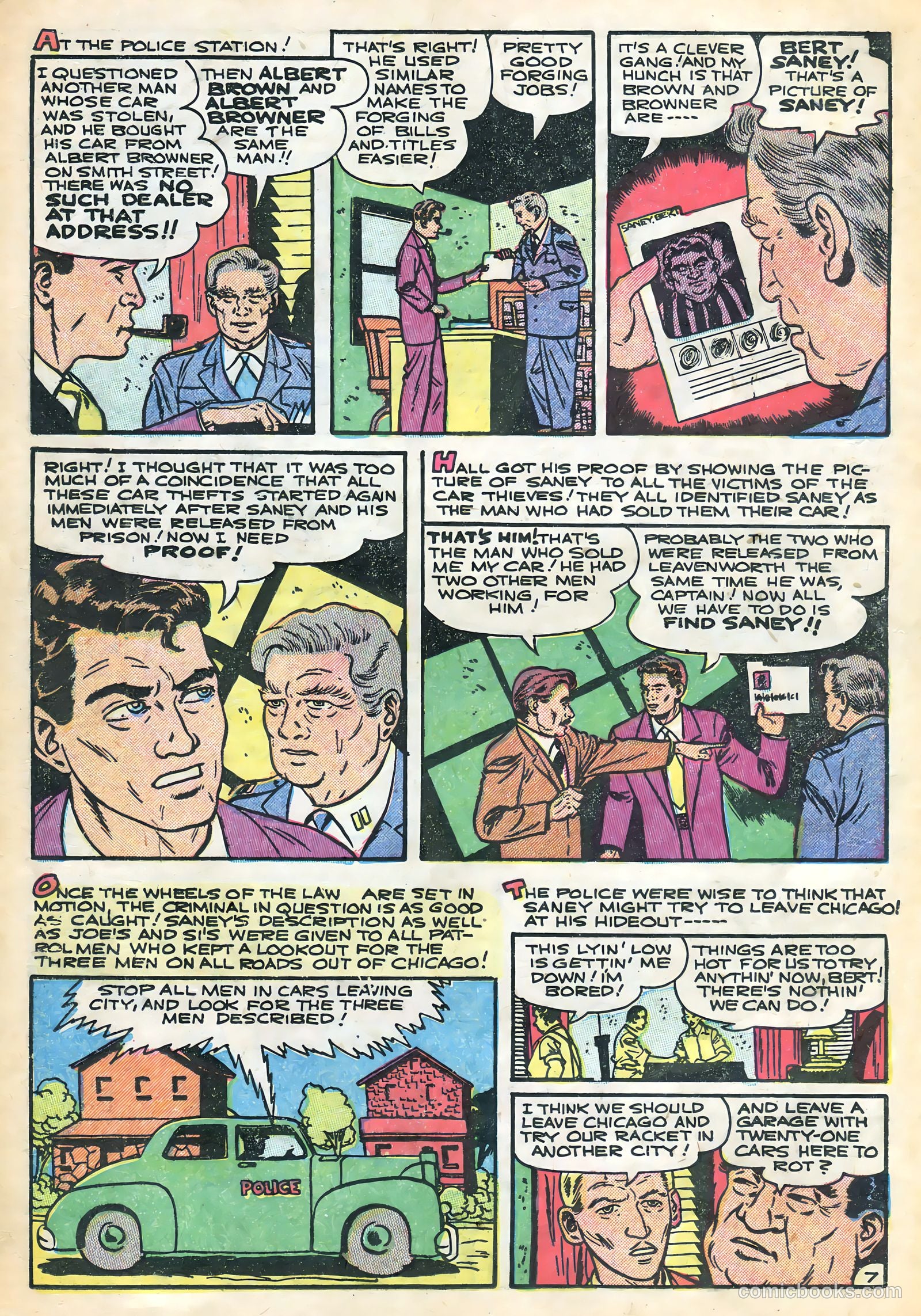 Shocking Mystery Cases #53 (1953) — page 17 of 37