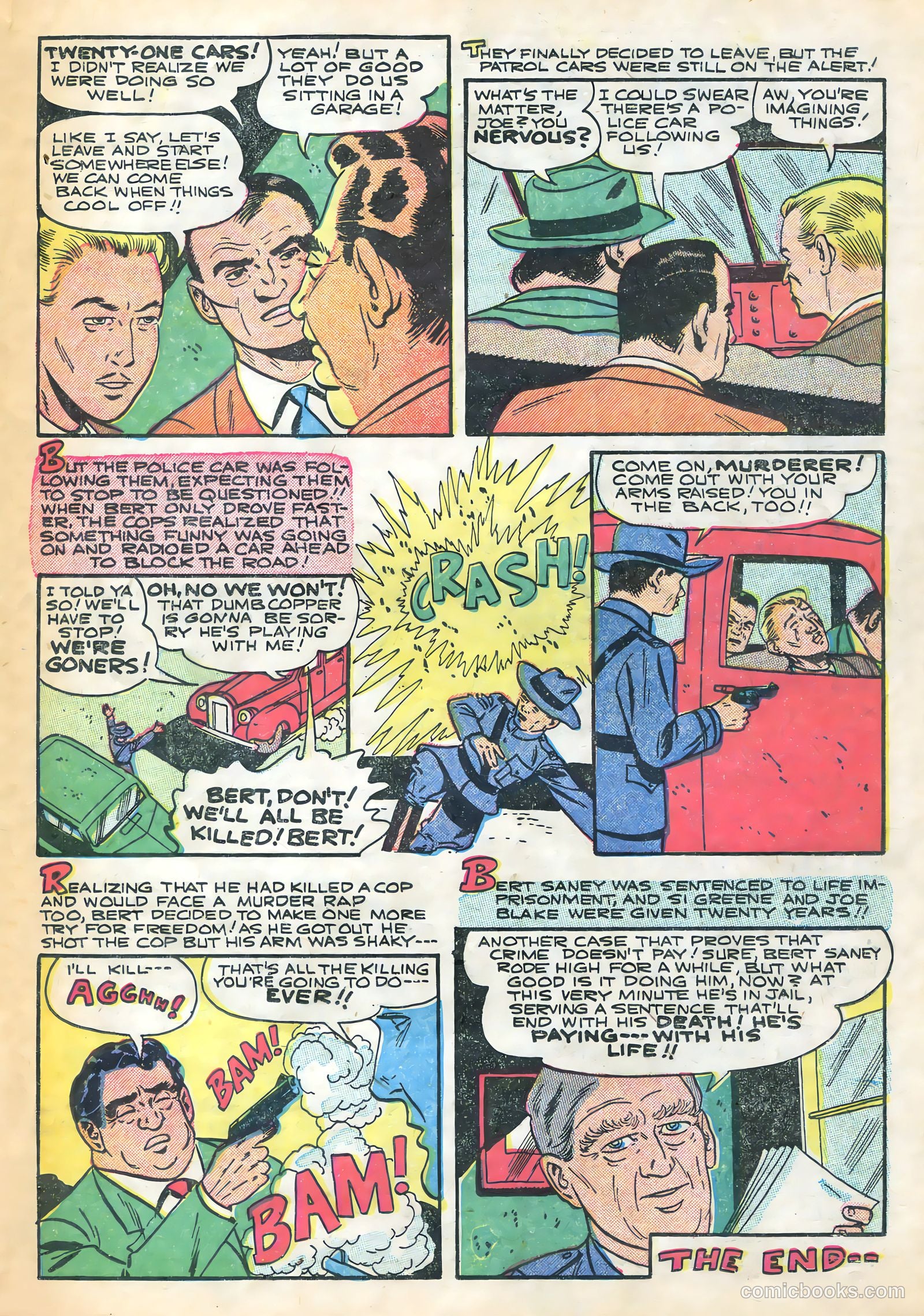 Shocking Mystery Cases #53 (1953) — page 18 of 37