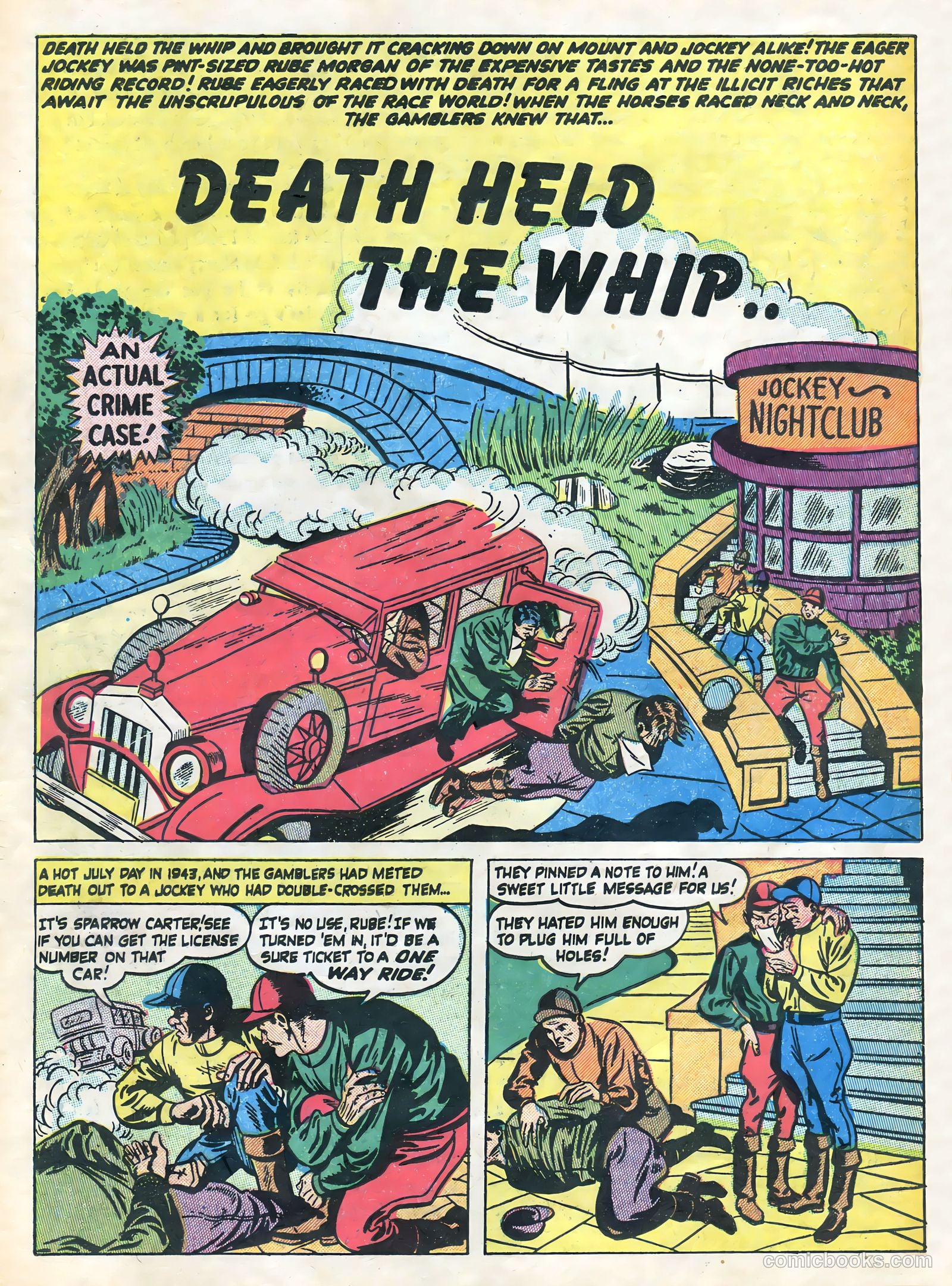 Shocking Mystery Cases #53 (1953) — page 21 of 37