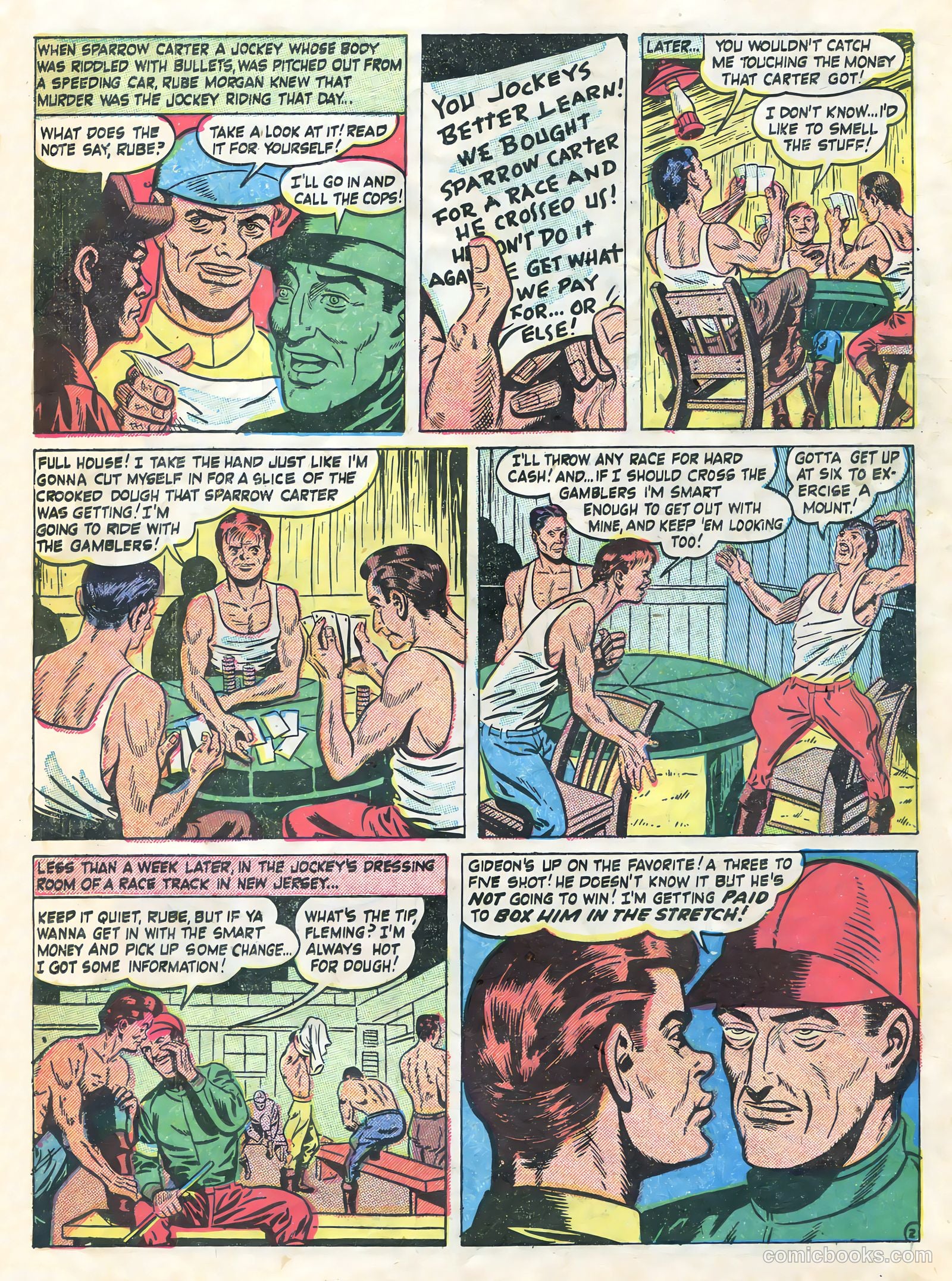 Shocking Mystery Cases #53 (1953) — page 22 of 37