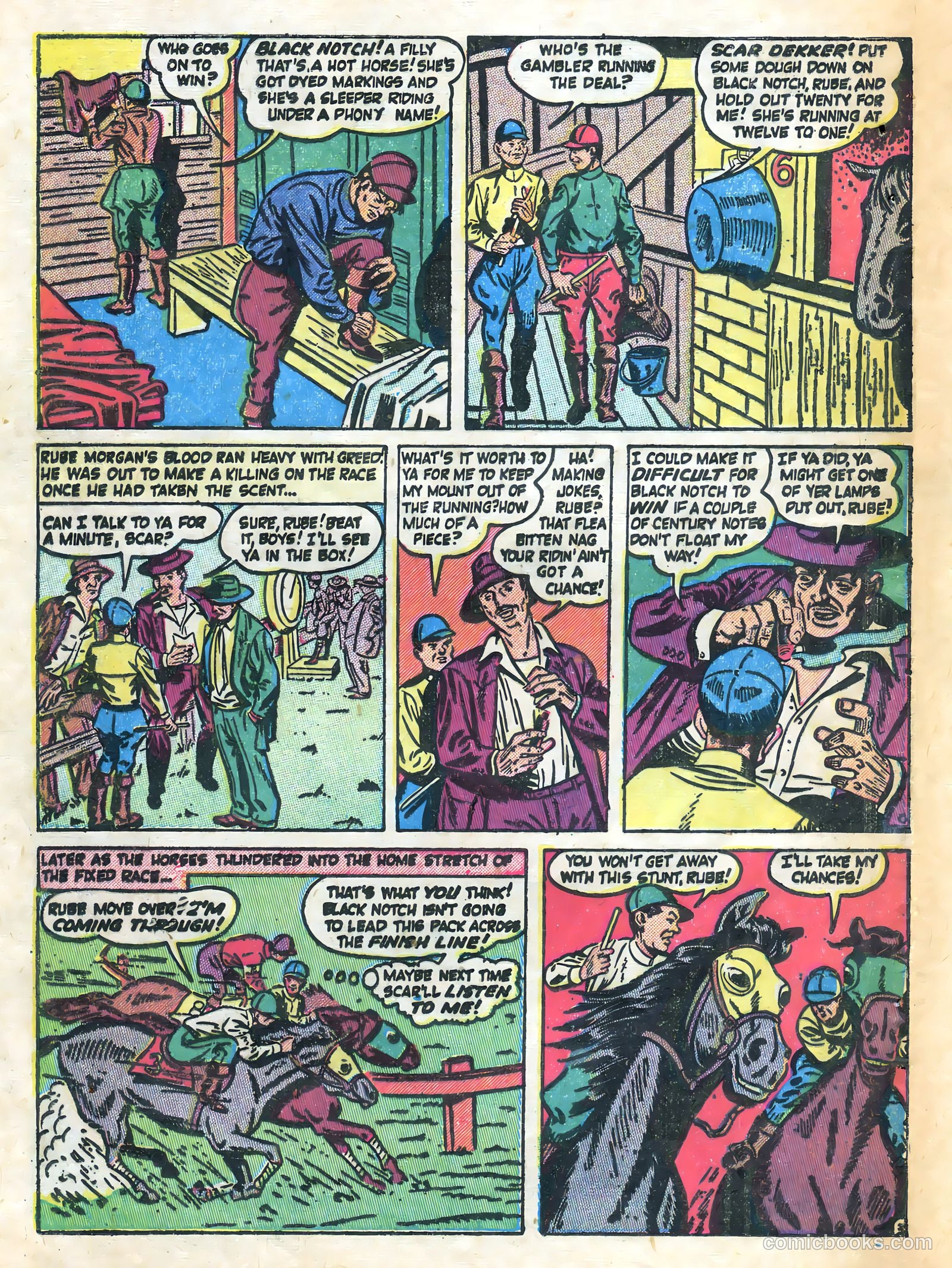 Shocking Mystery Cases #53 (1953) — page 23 of 37