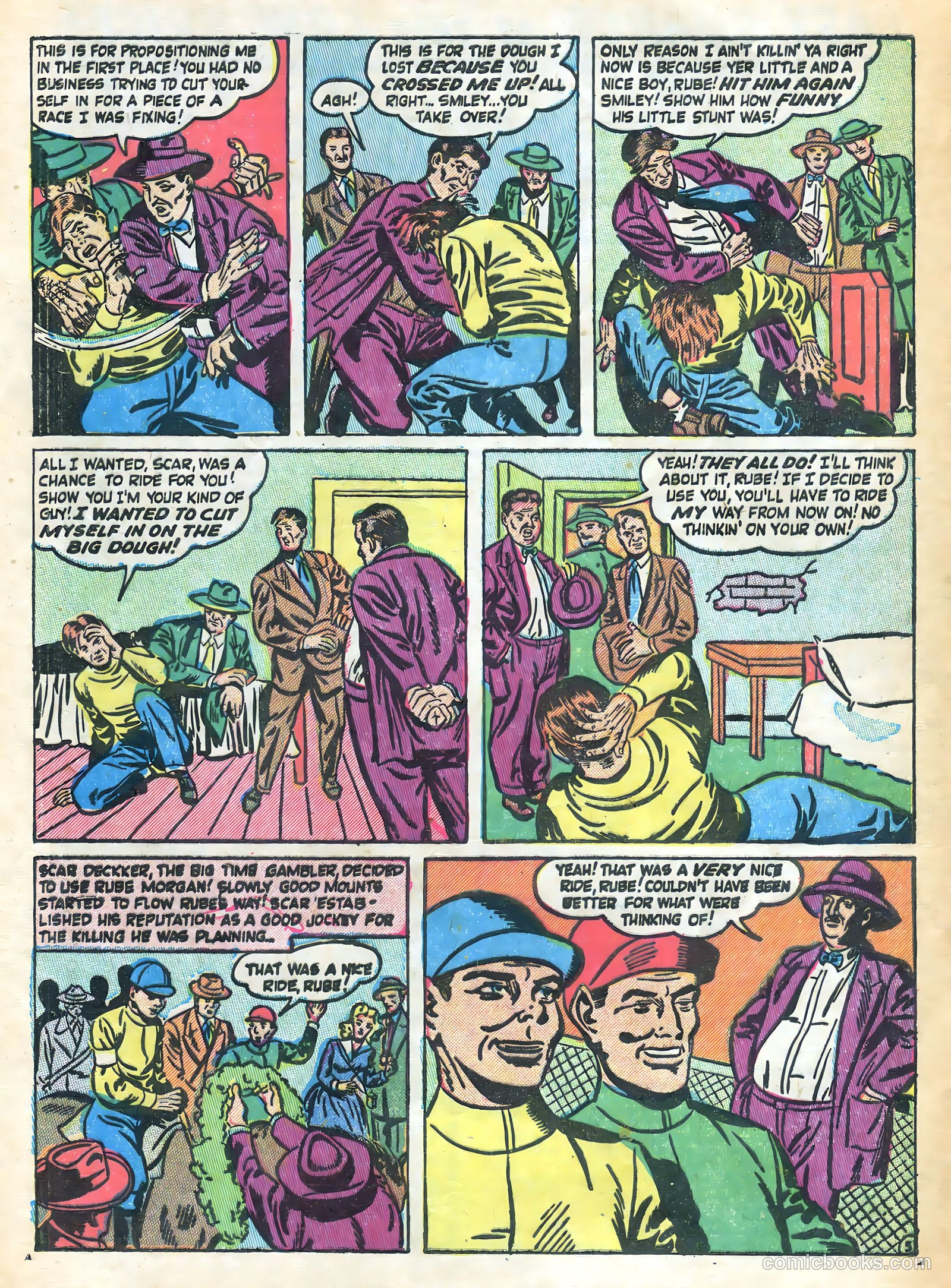 Shocking Mystery Cases #53 (1953) — page 27 of 37