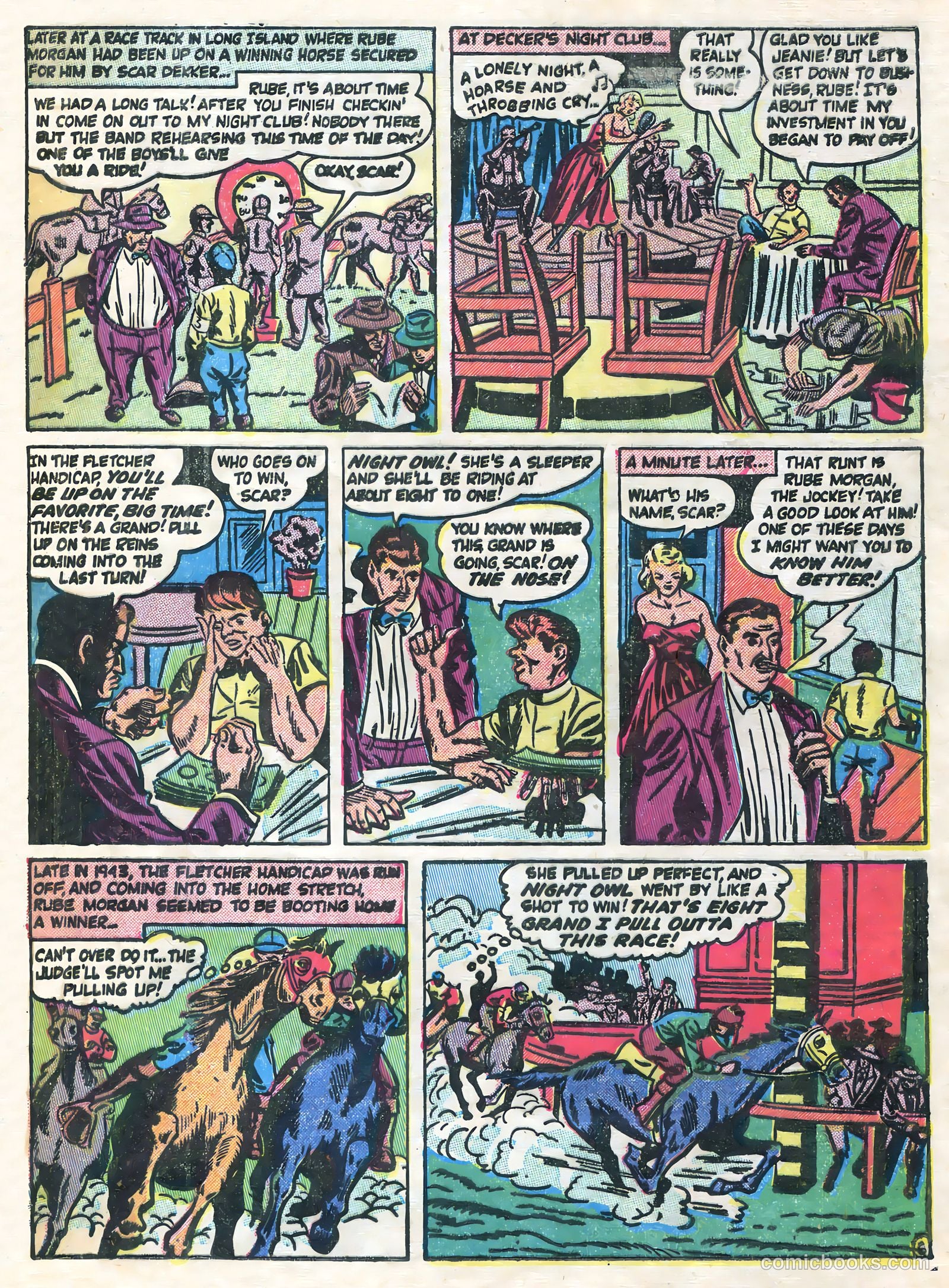 Shocking Mystery Cases #53 (1953) — page 28 of 37