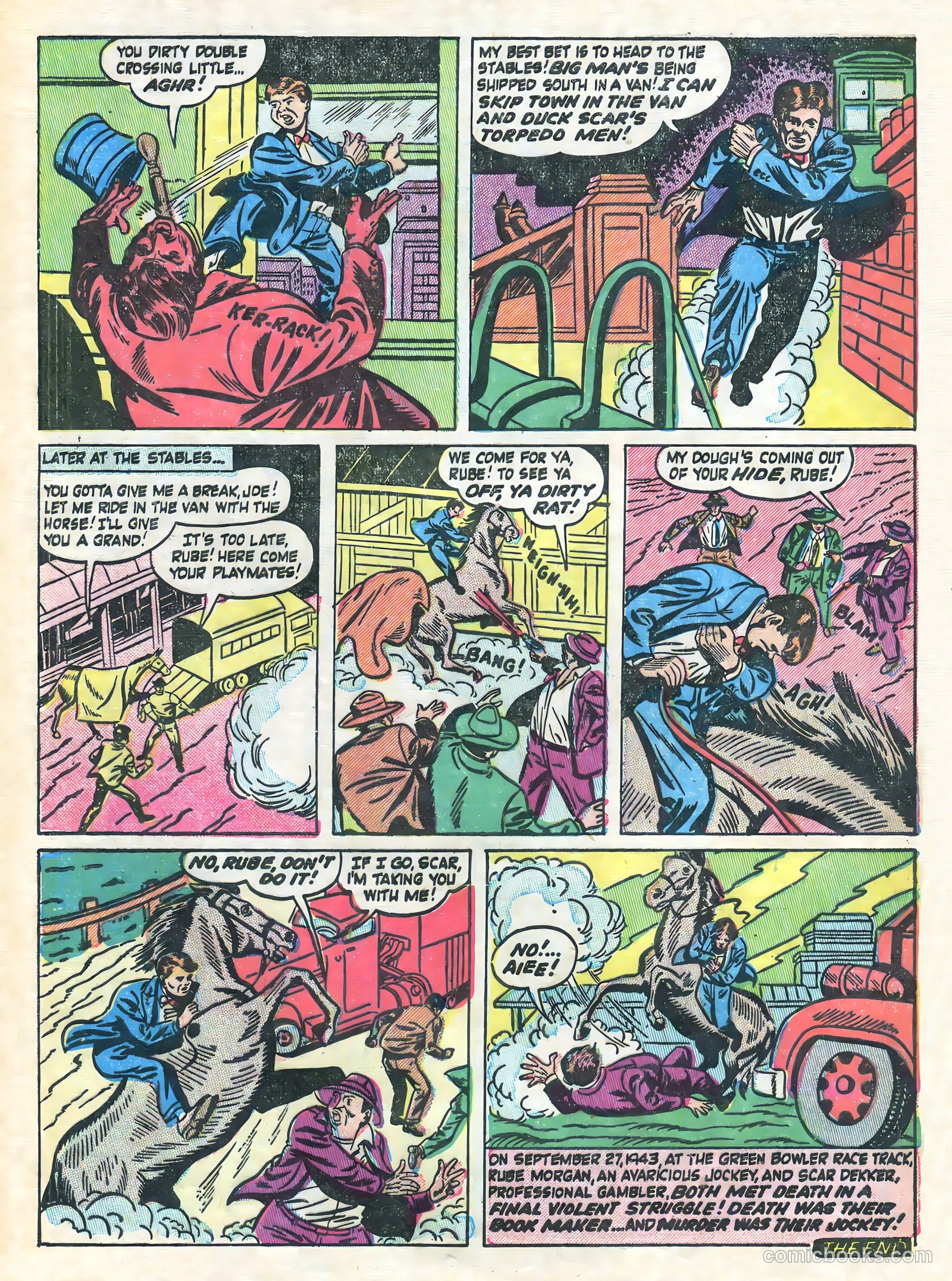 Shocking Mystery Cases #53 (1953) — page 31 of 37