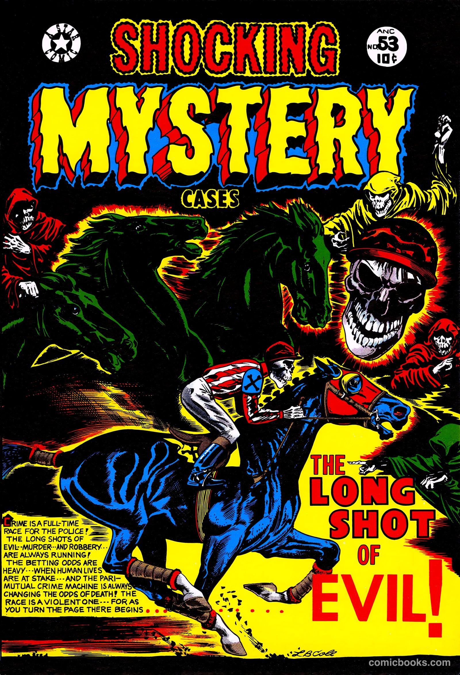 Shocking Mystery Cases #53 (1953) — page 36 of 37