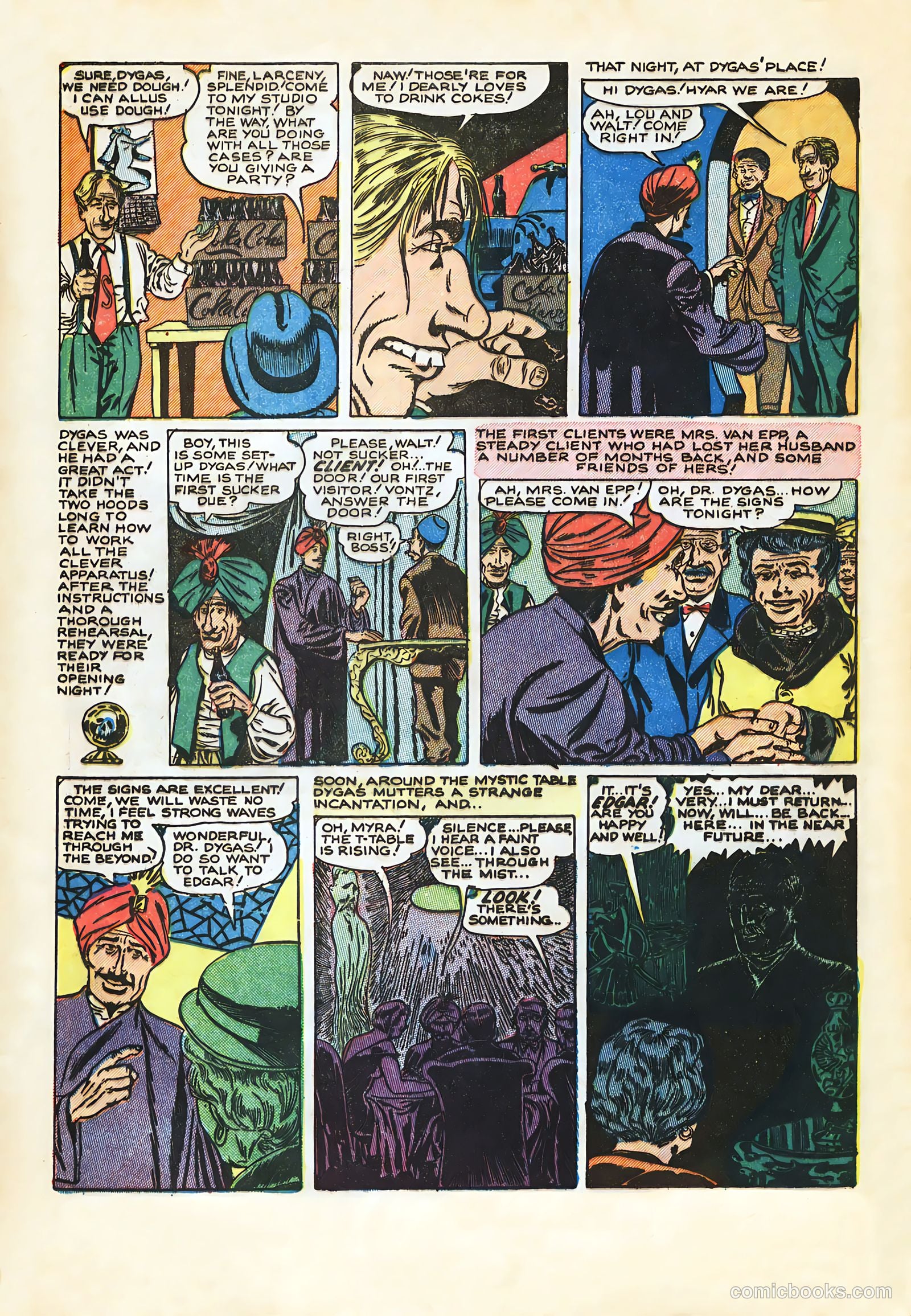 Shocking Mystery Cases #55 (1953) — page 4 of 36
