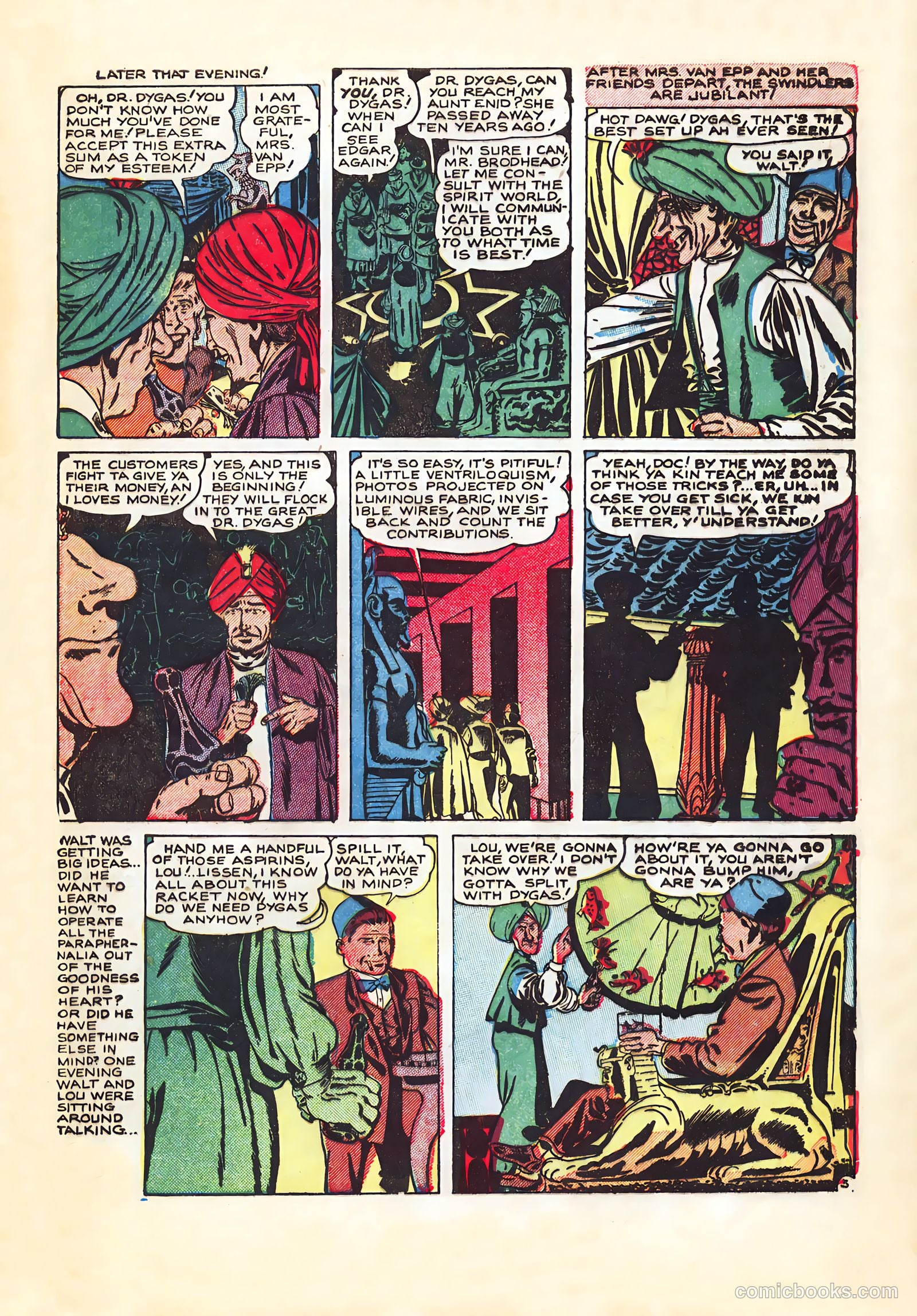 Shocking Mystery Cases #55 (1953) — page 5 of 36