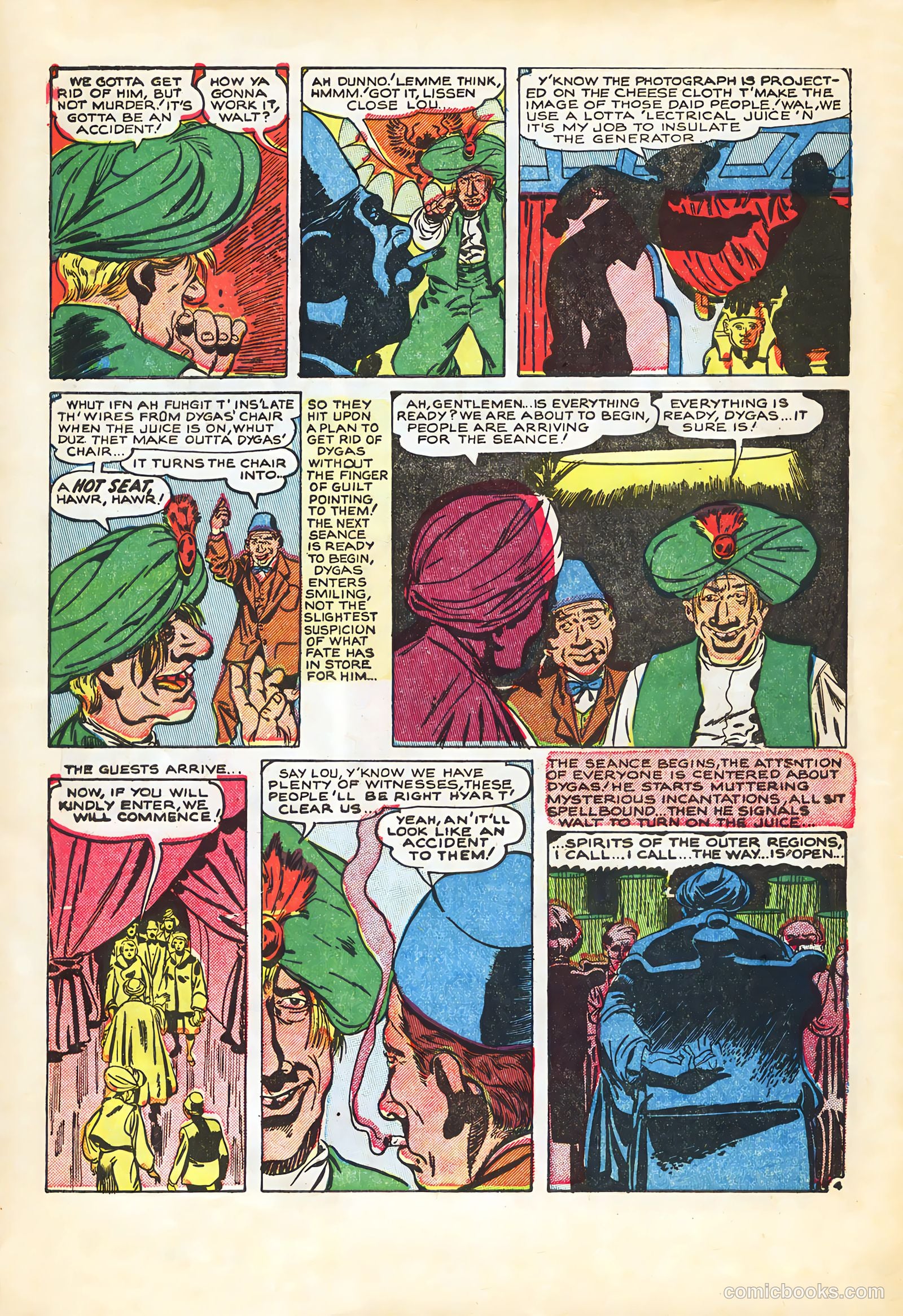 Shocking Mystery Cases #55 (1953) — page 6 of 36