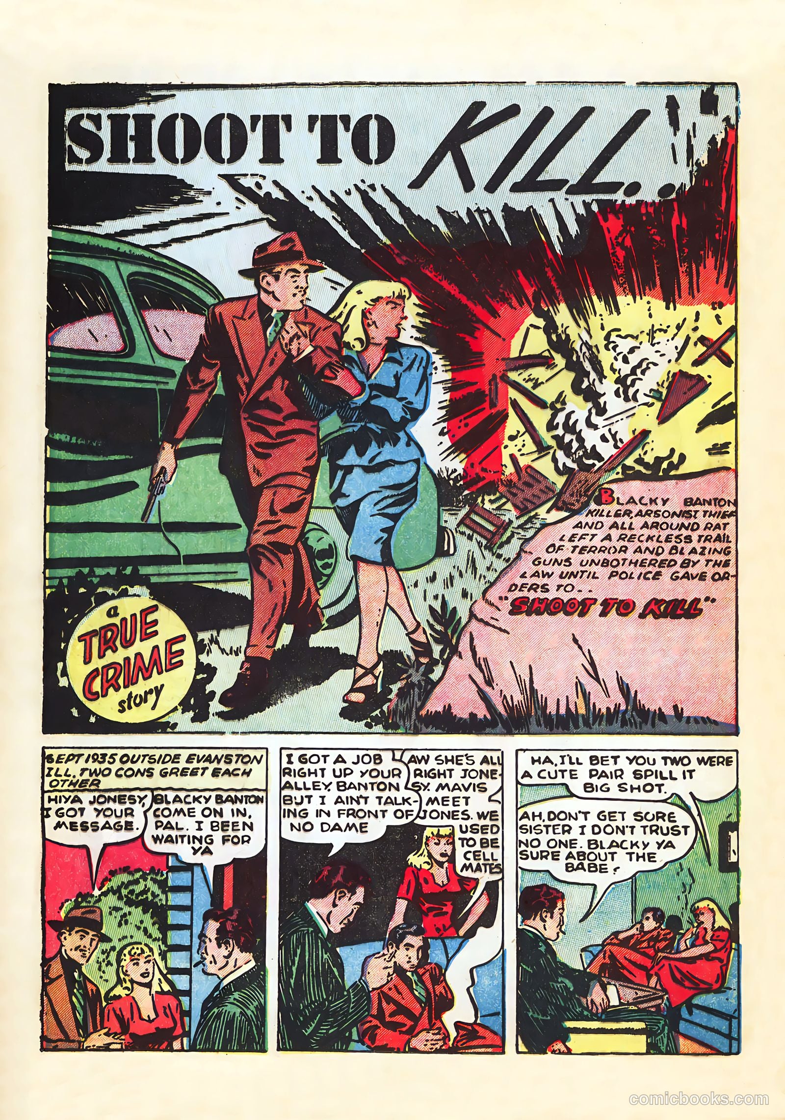 Shocking Mystery Cases #55 (1953) — page 12 of 36