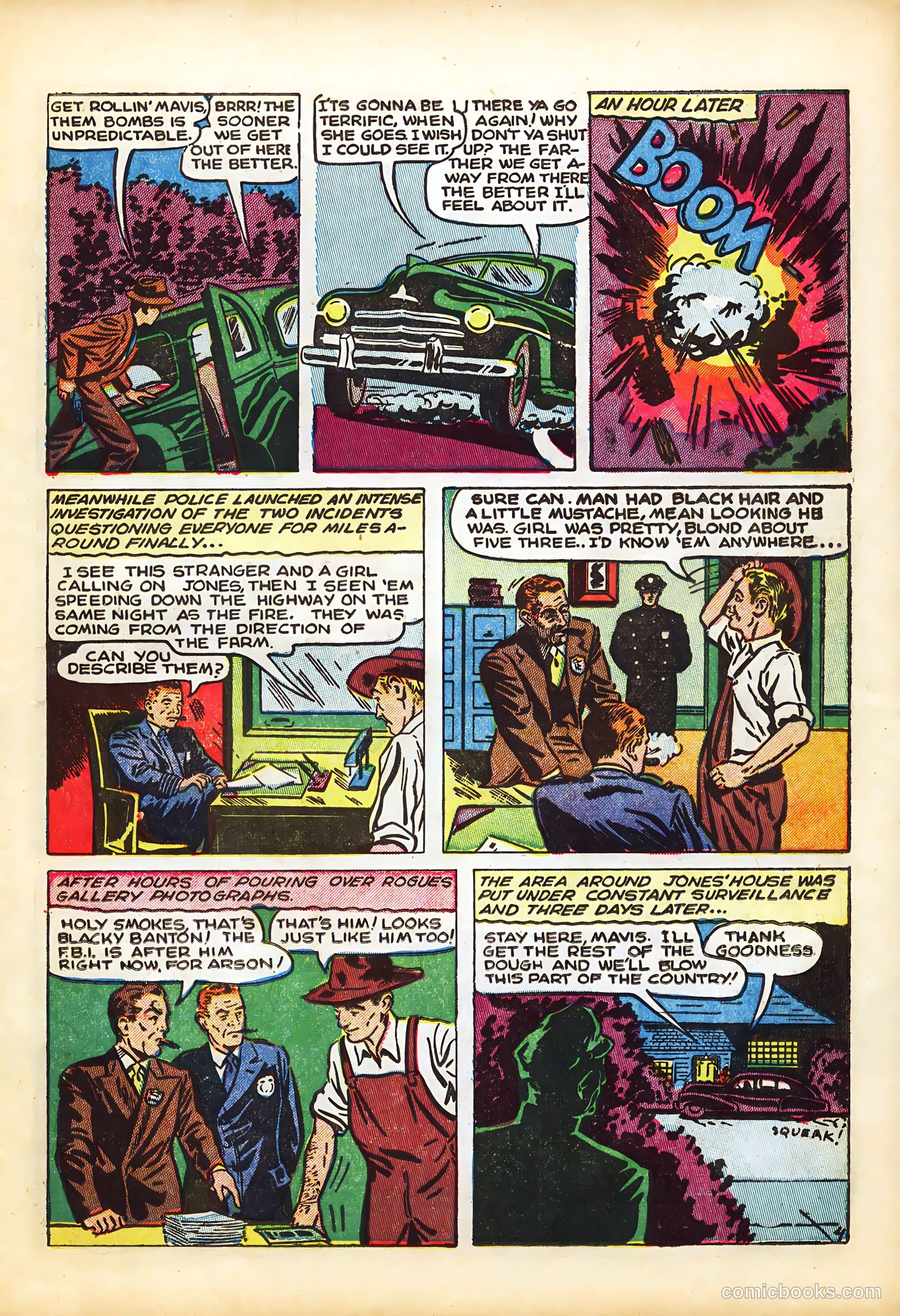 Shocking Mystery Cases #55 (1953) — page 15 of 36