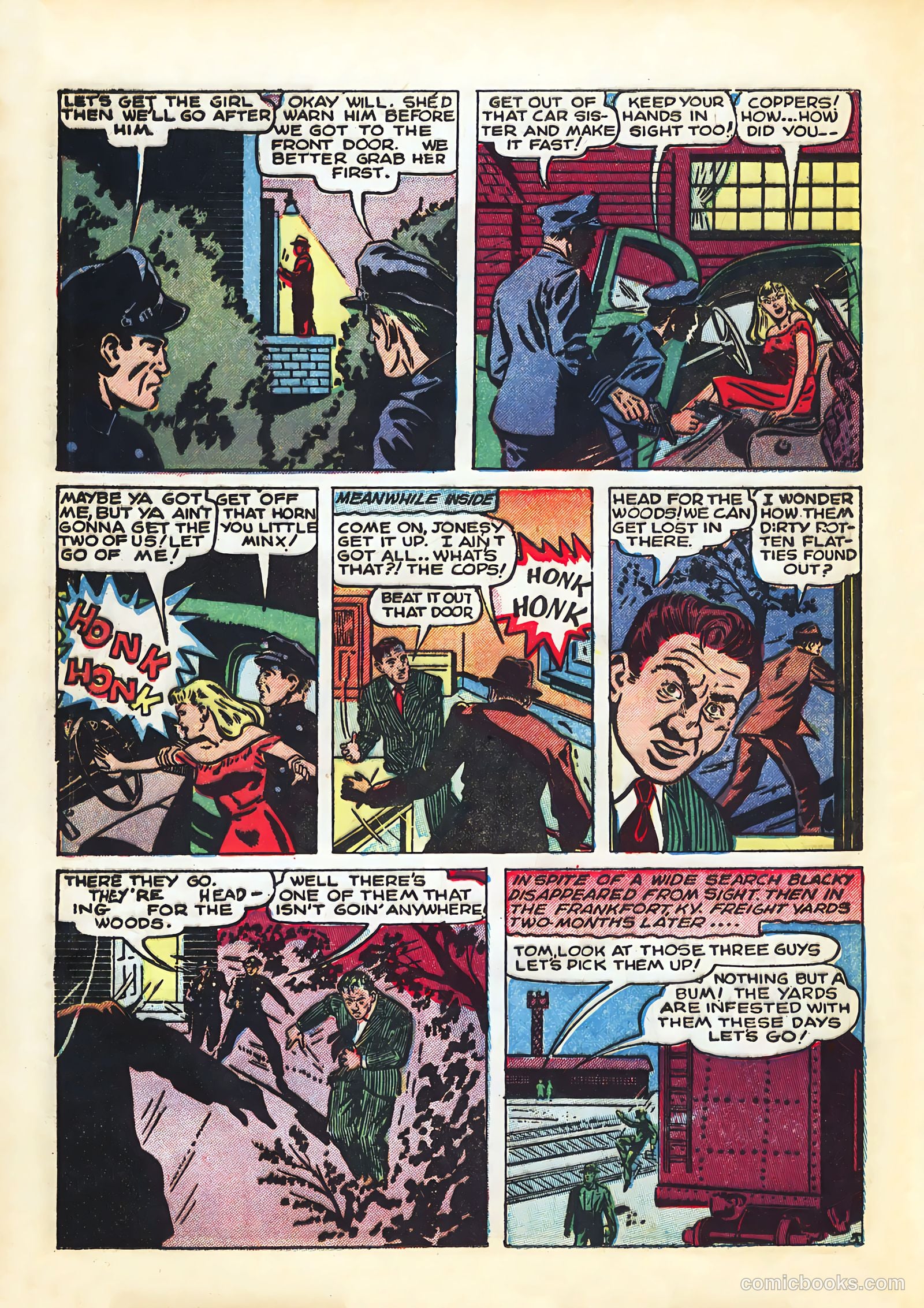 Shocking Mystery Cases #55 (1953) — page 16 of 36