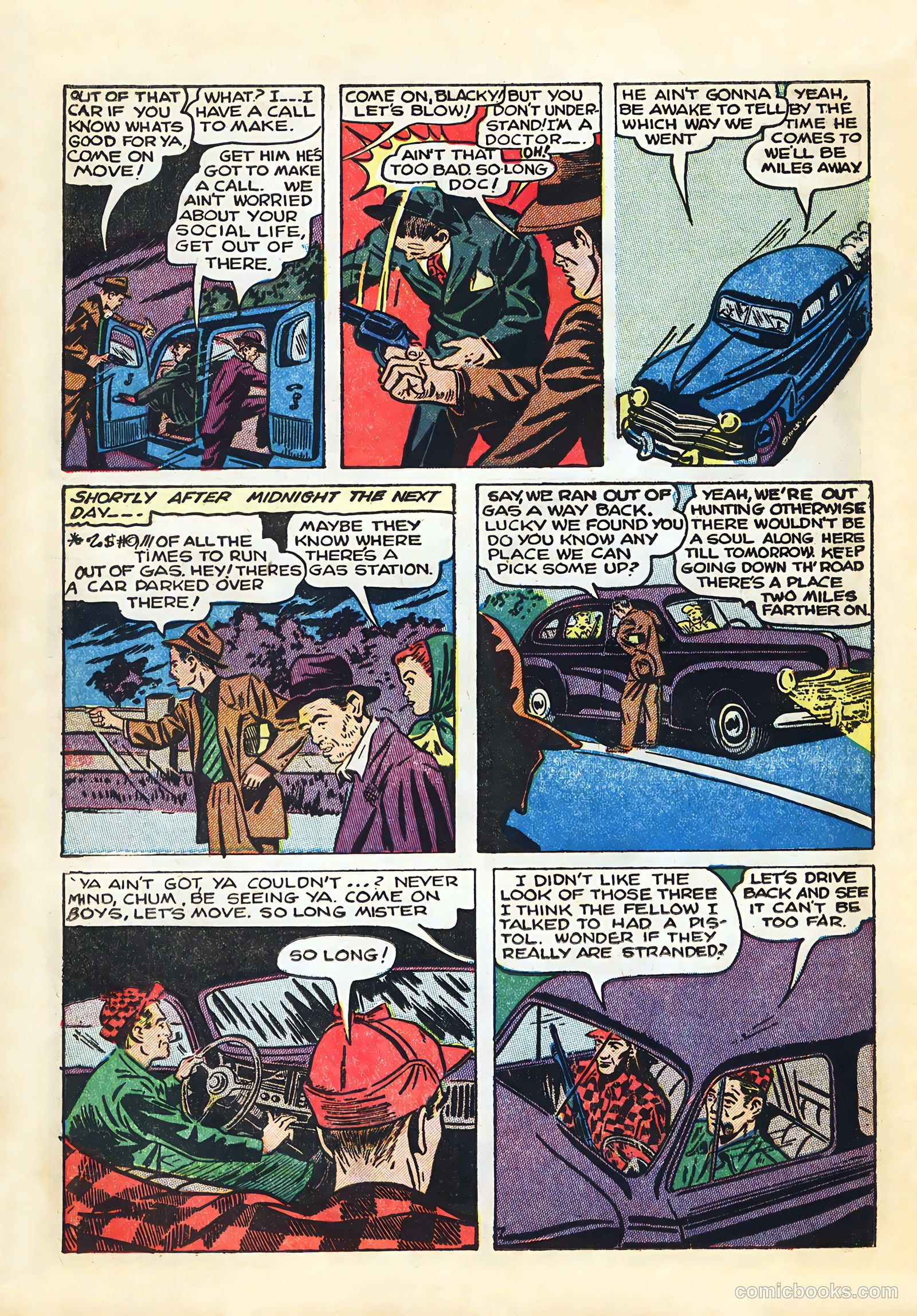 Shocking Mystery Cases #55 (1953) — page 18 of 36