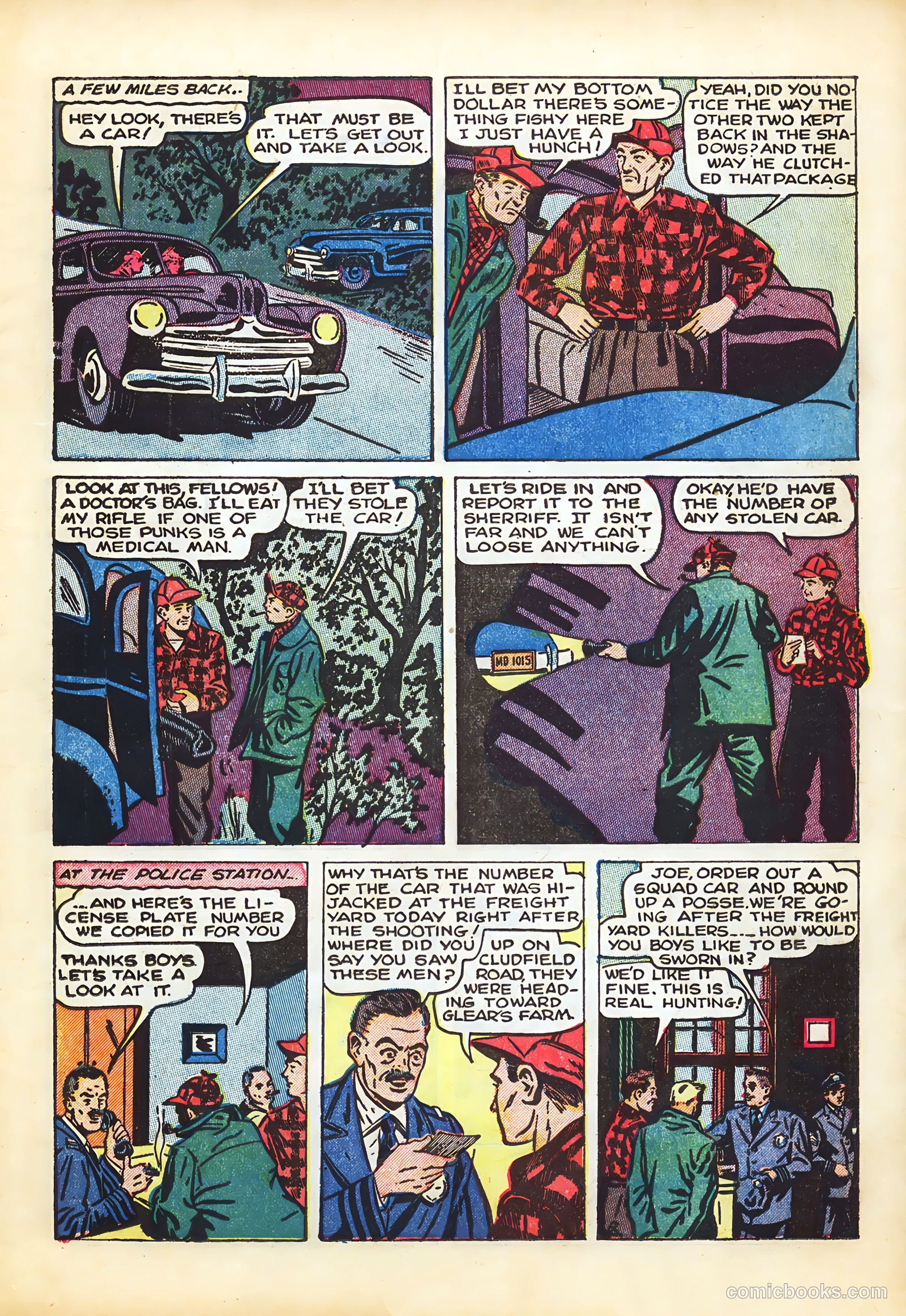 Shocking Mystery Cases #55 (1953) — page 19 of 36