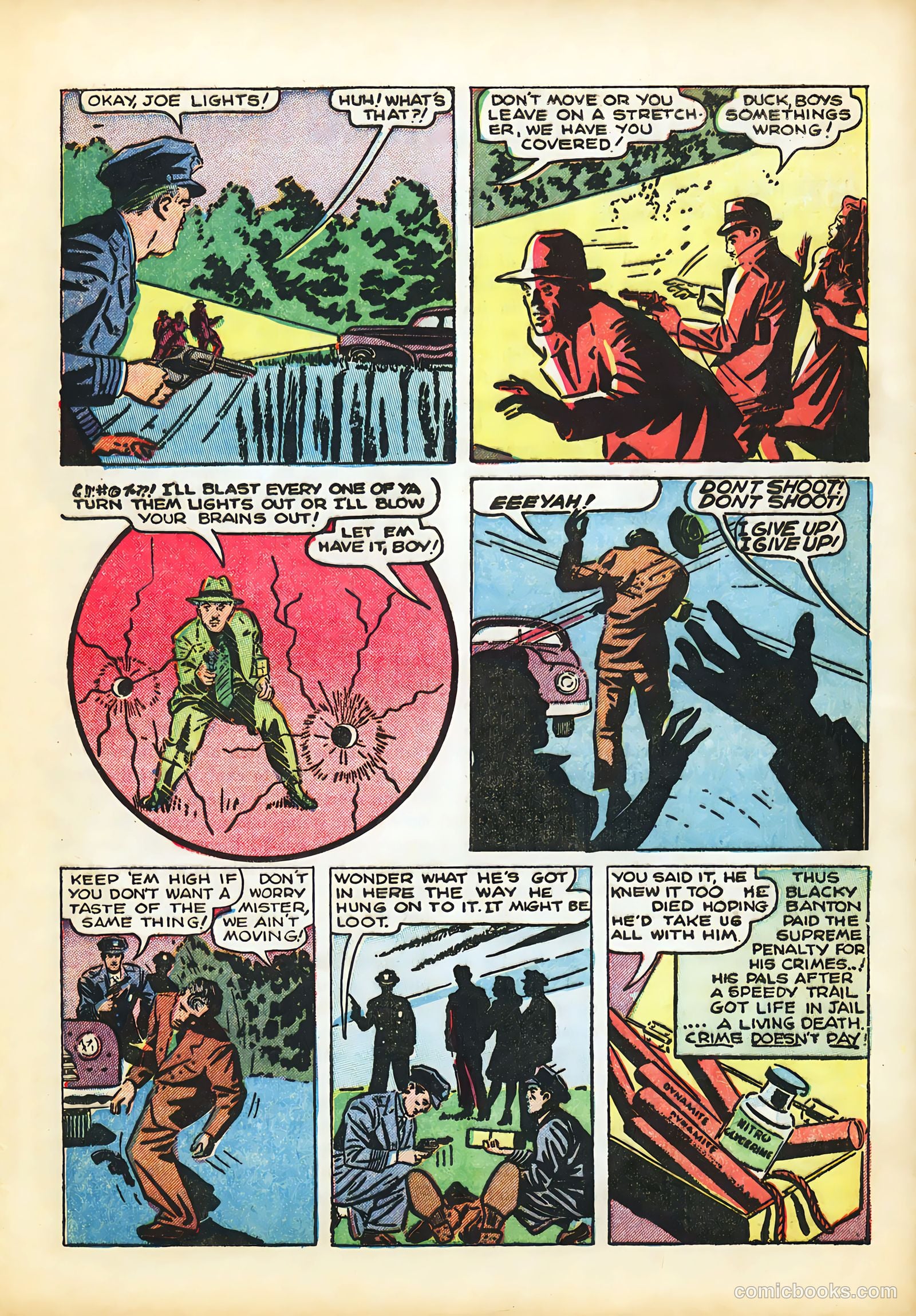 Shocking Mystery Cases #55 (1953) — page 21 of 36