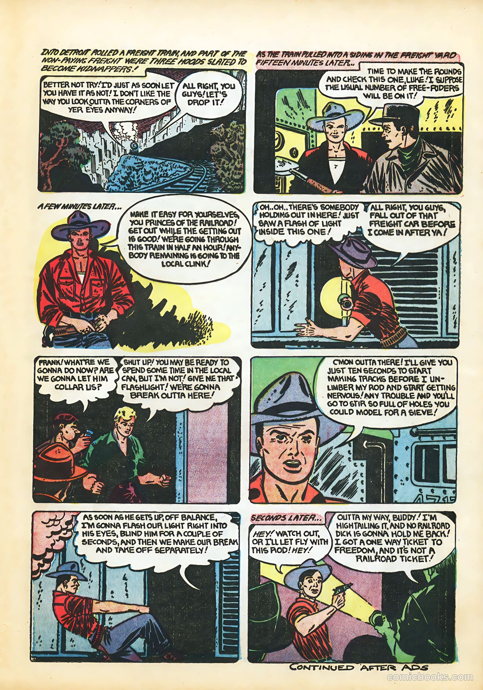 Shocking Mystery Cases #55 (1953) — page 25 of 36