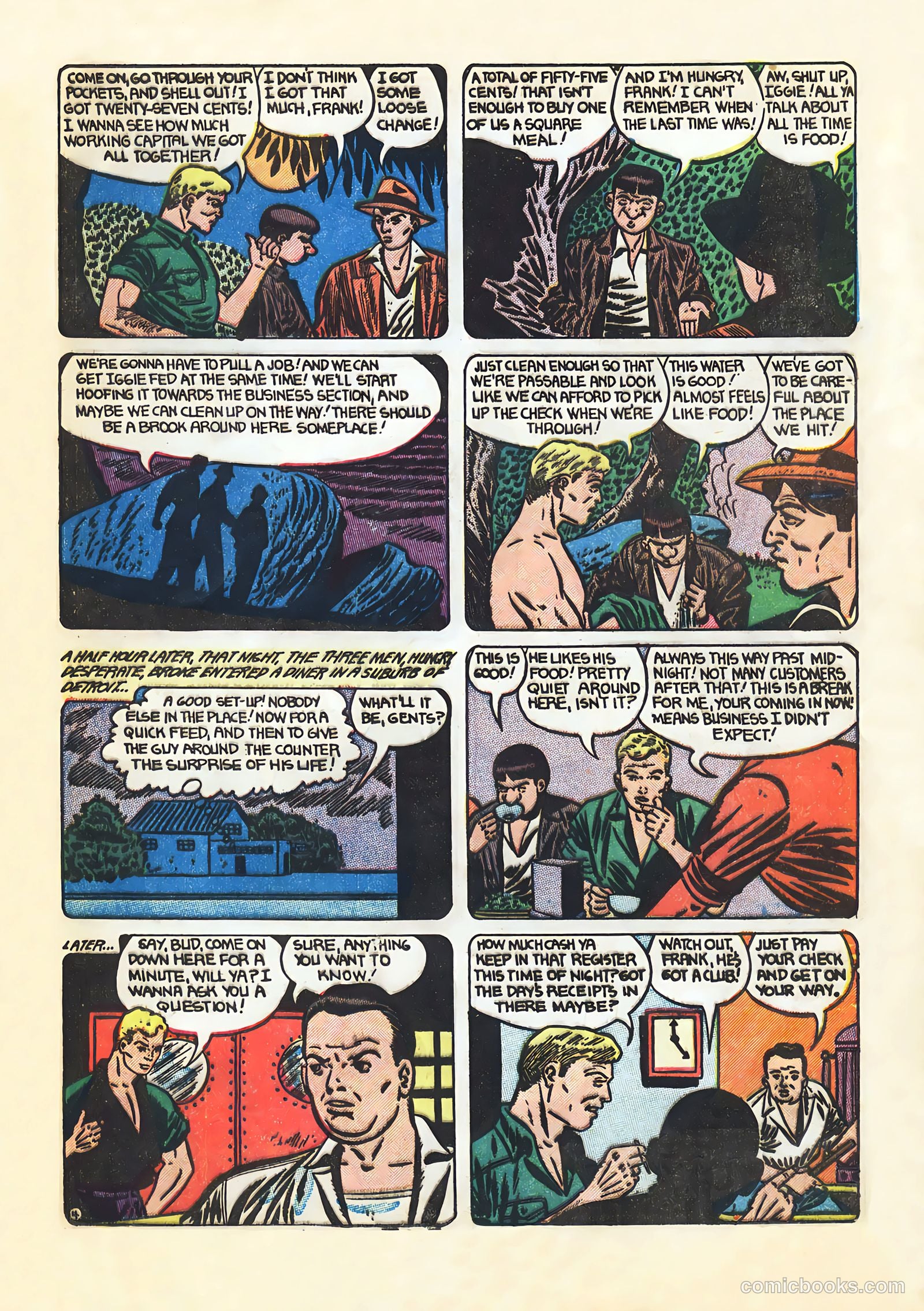 Shocking Mystery Cases #55 (1953) — page 29 of 36