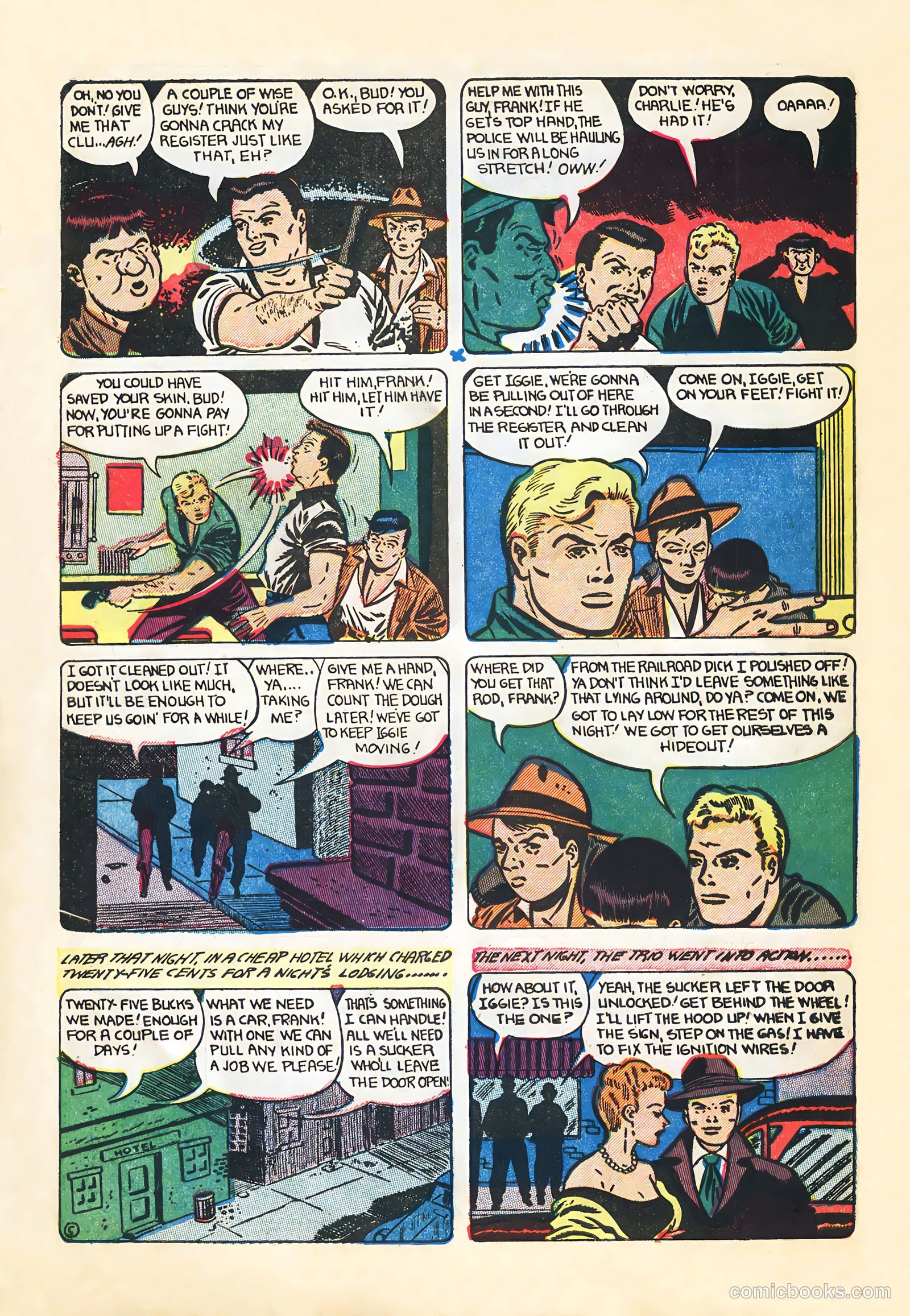 Shocking Mystery Cases #55 (1953) — page 30 of 36