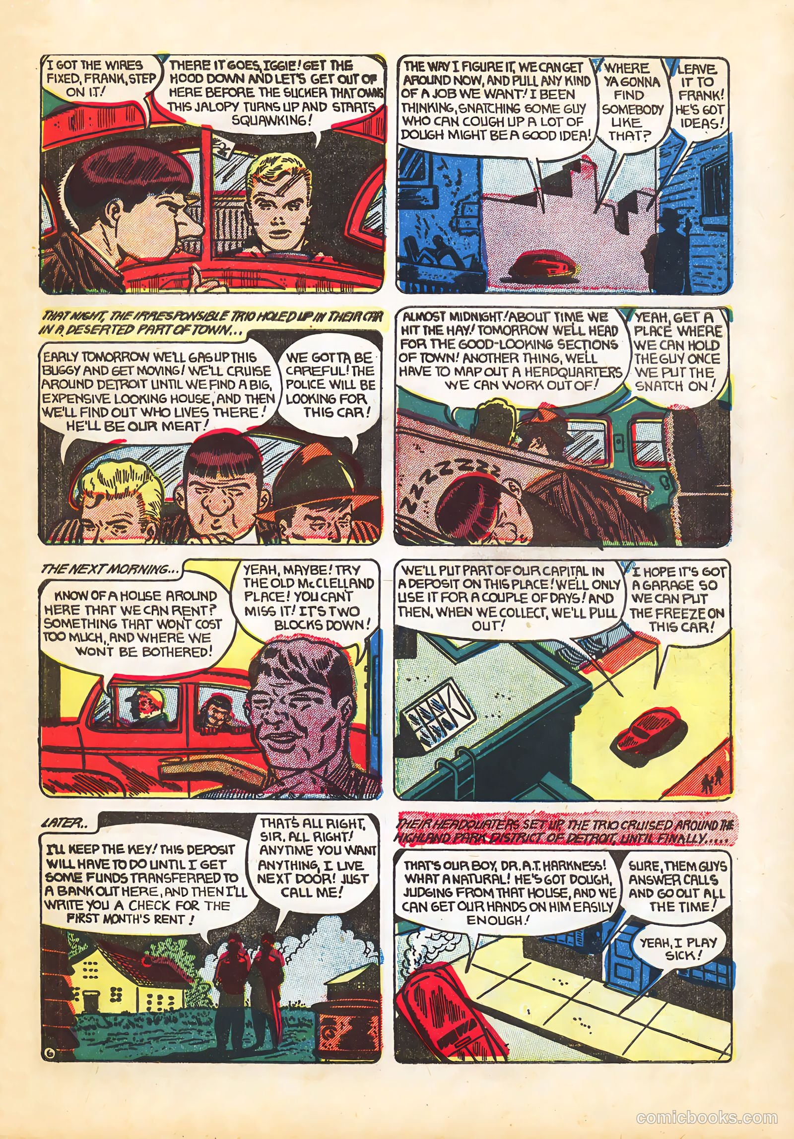 Shocking Mystery Cases #55 (1953) — page 31 of 36