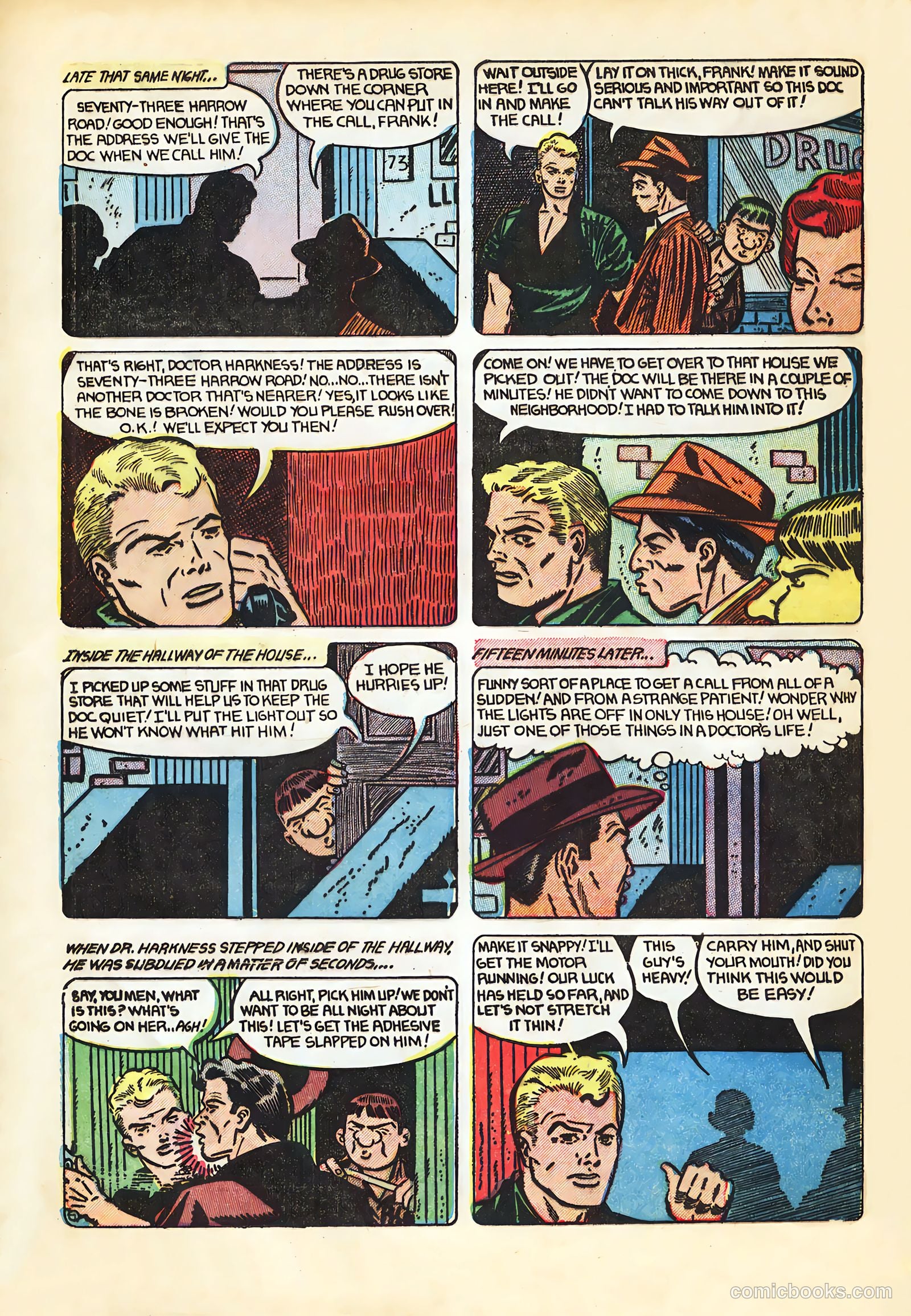 Shocking Mystery Cases #55 (1953) — page 32 of 36