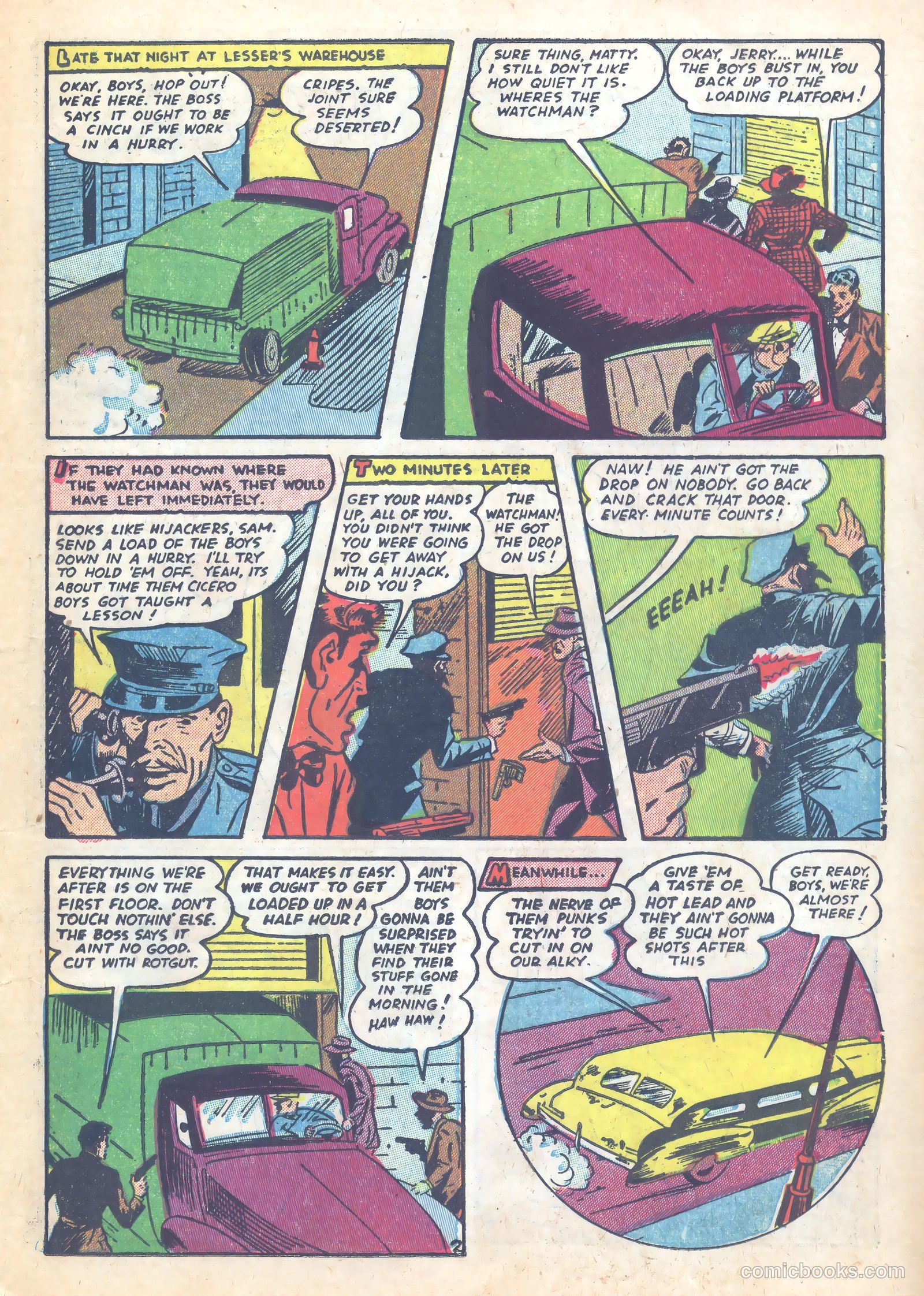 Shocking Mystery Cases #58 (1954) — page 23 of 36