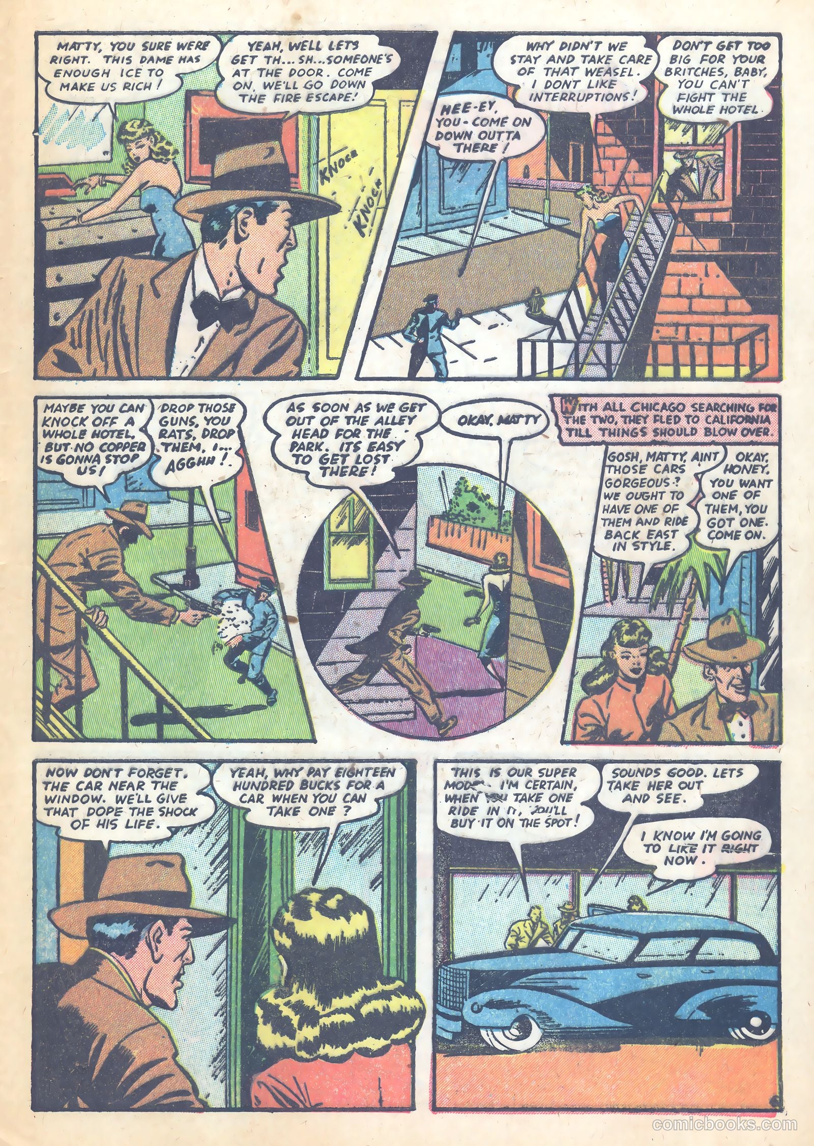 Shocking Mystery Cases #58 (1954) — page 29 of 36